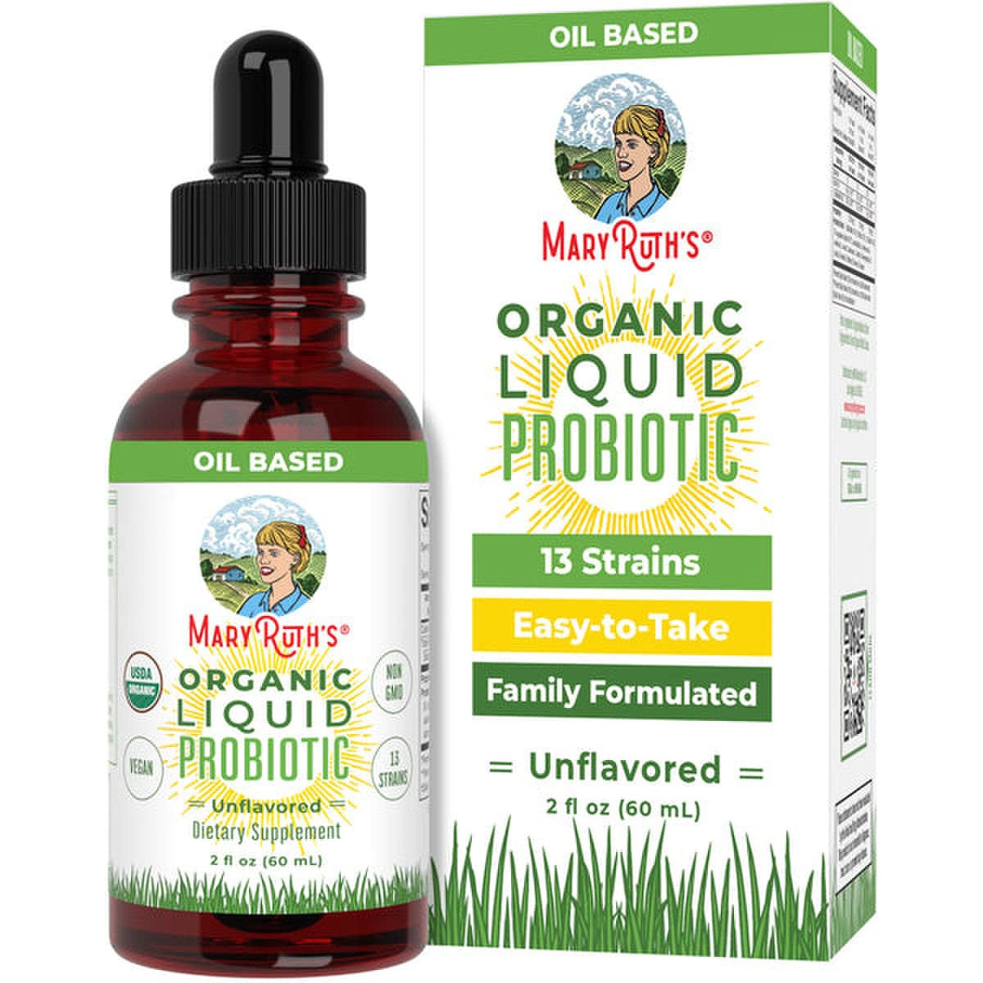 Mary Ruth's® Oil-Based Organic Liquid Probiotic Drops