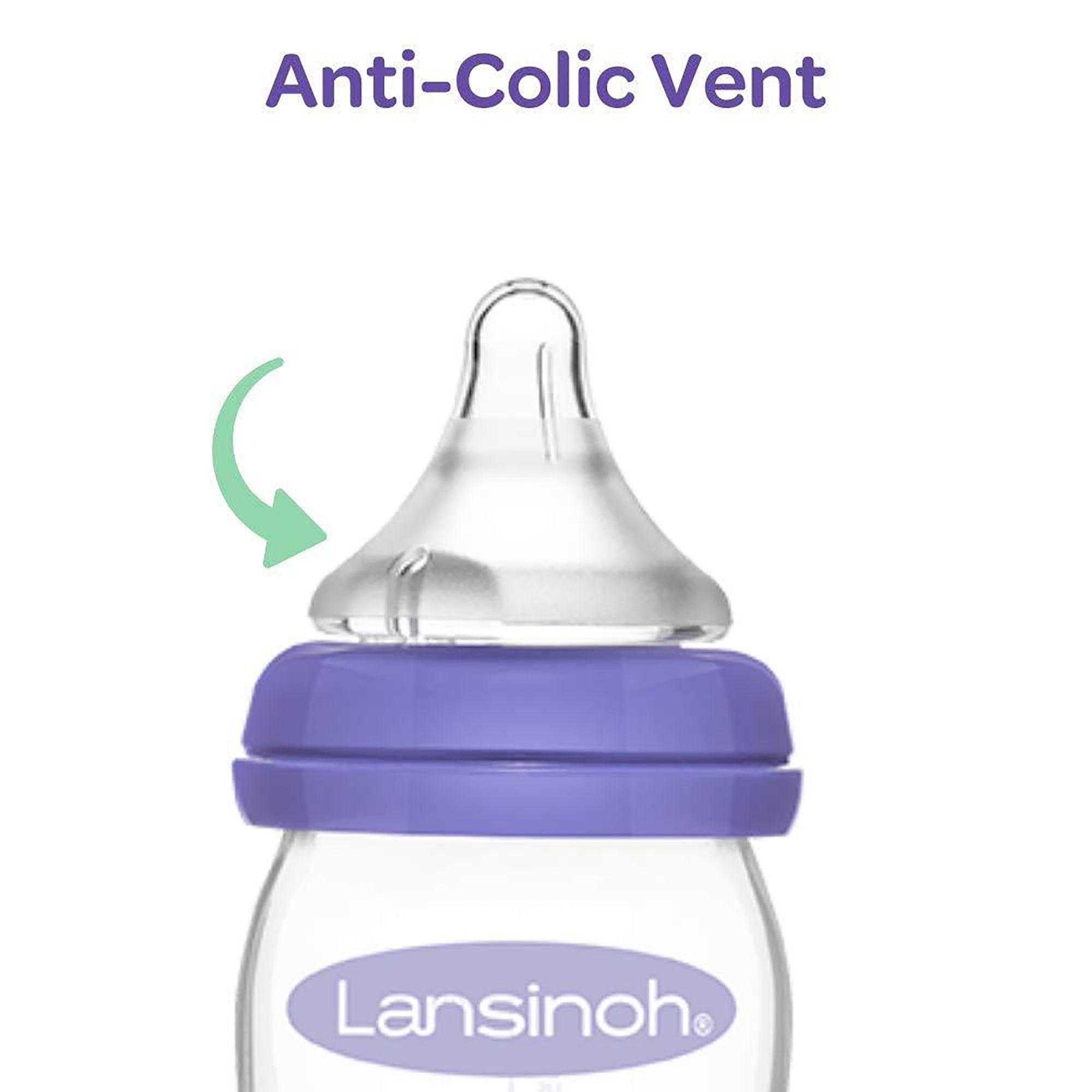 Baby Bottle Lansinoh® 8 oz. Polypropylene Clear - image 5