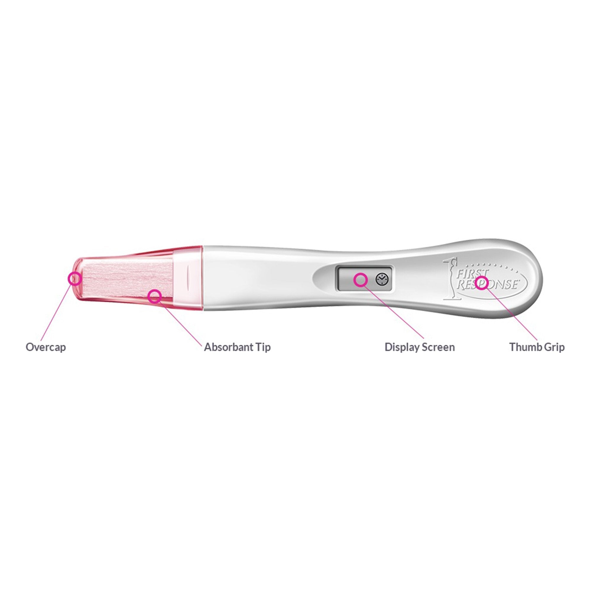 Reproductive Health Test Kit First Response® hCG Pregnancy Test 2 Tests CLIA Waived - image 4