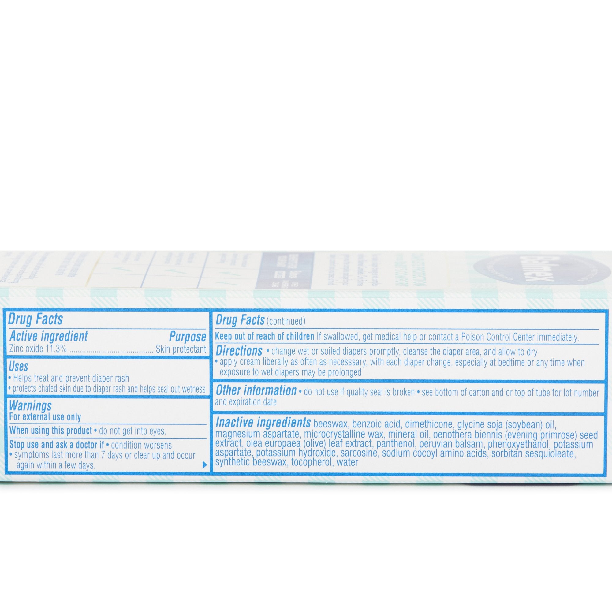 Diaper Rash Treatment Balmex® 4 oz. Tube Baby Powder Scent Cream - image 4
