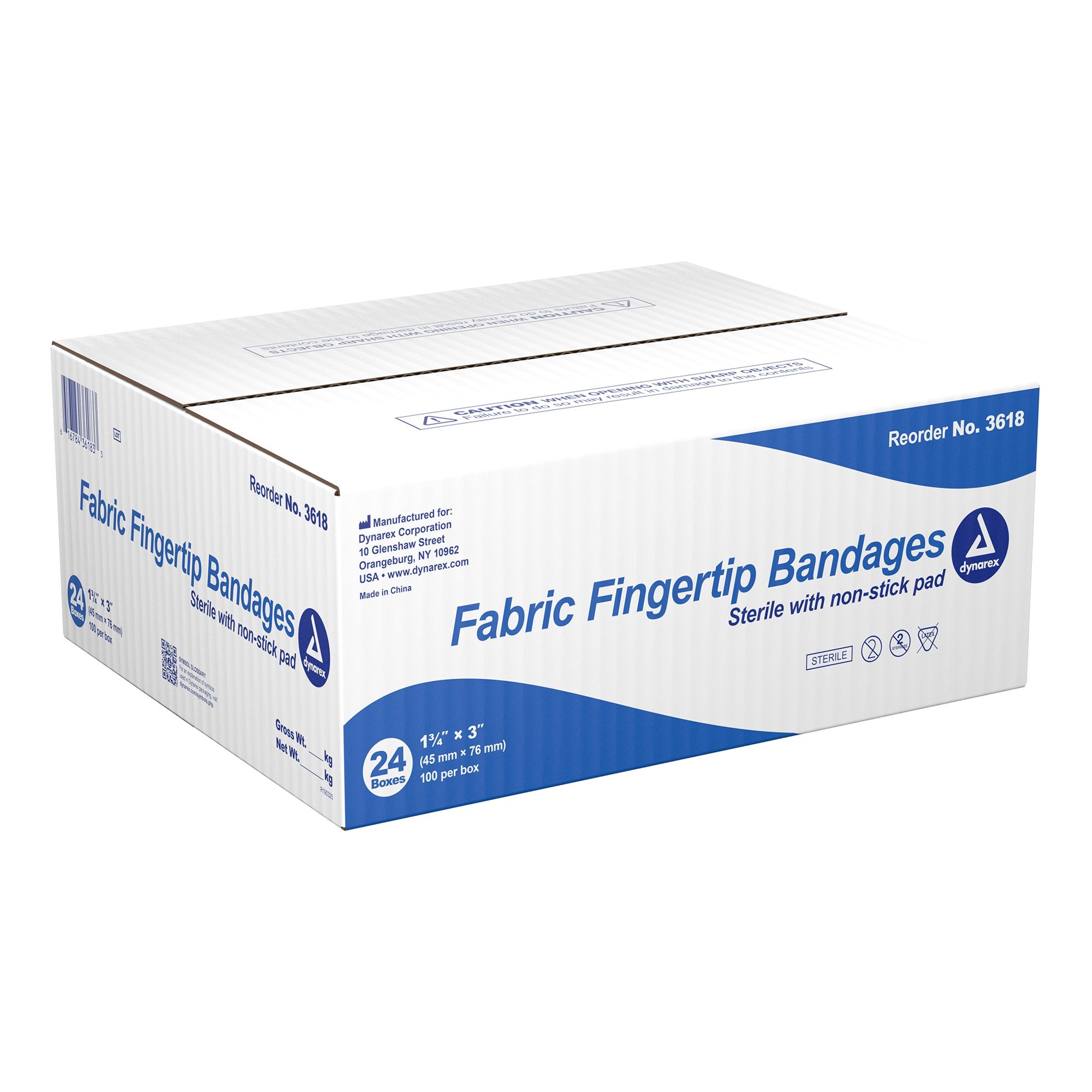 Adhesive Strip Dynarex® Fabric White 1-3/4 X 3 Inch Sterile - image 5