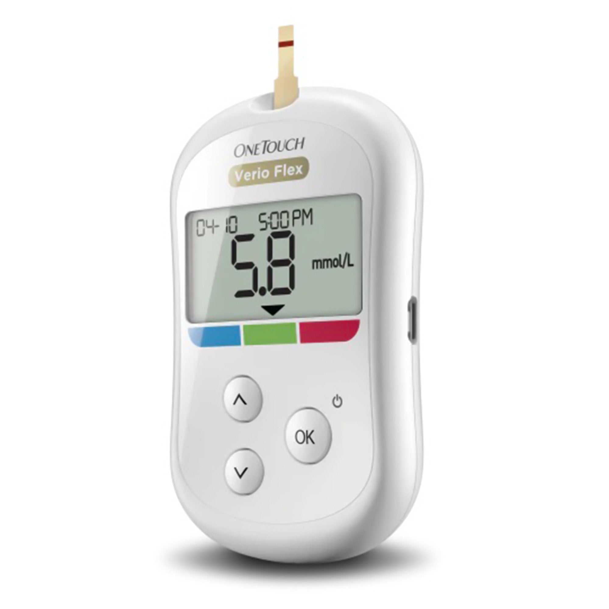 Blood Glucose Meter OneTouch Verio Flex® 5 Second Results Stores up to 500 Results No Coding Required - image 2