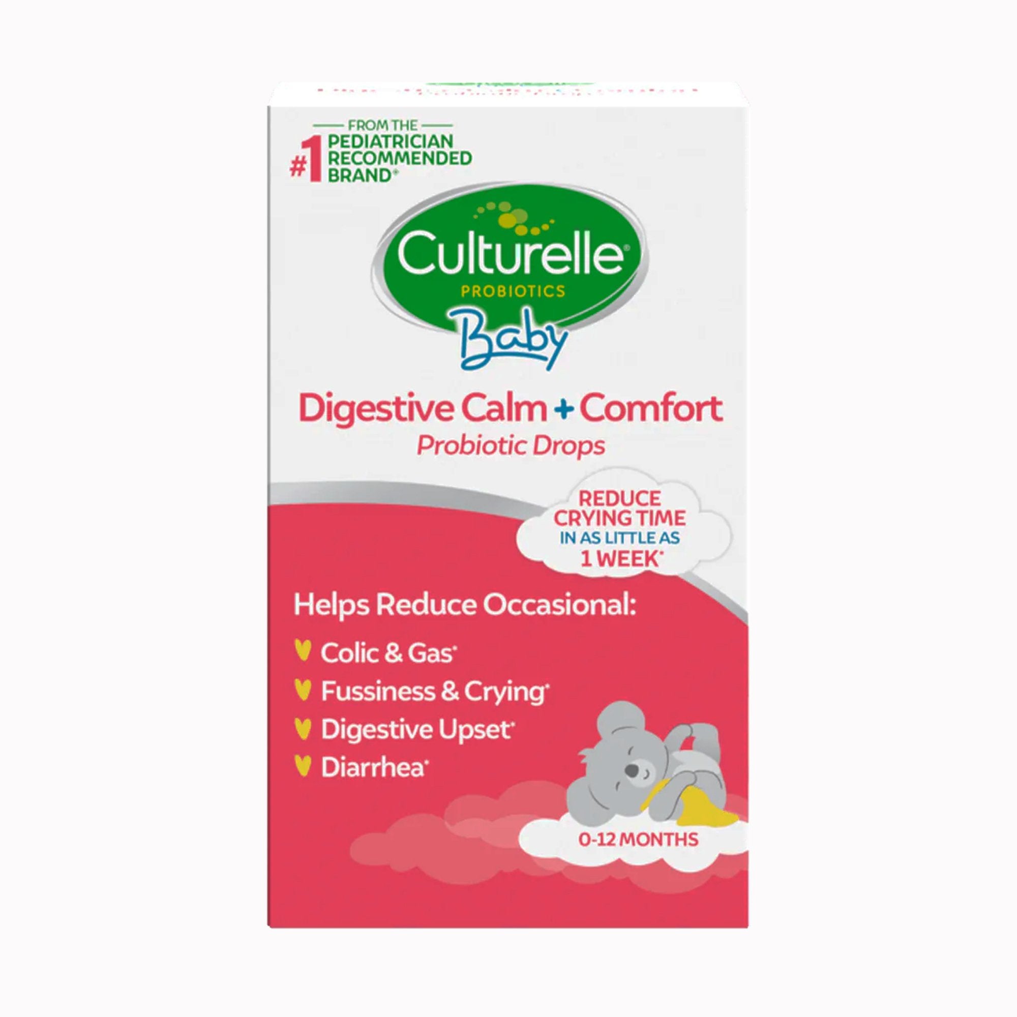 Pediatric Probiotic Dietary Supplement Culturelle® Digestive Calm + Comfort .29 oz. Oral Drops - image 3