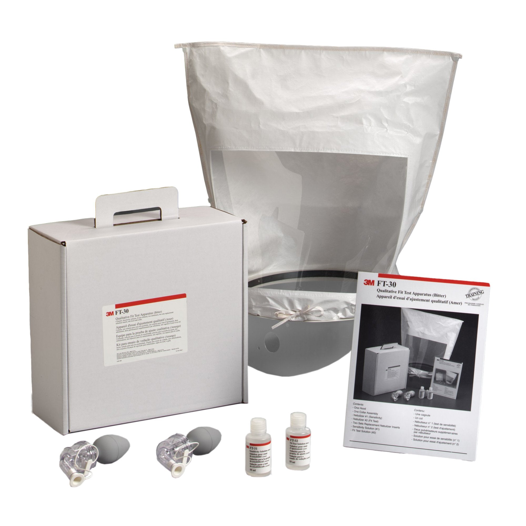 Kit de prueba de ajuste cualitativa 3M, dulce - Kit