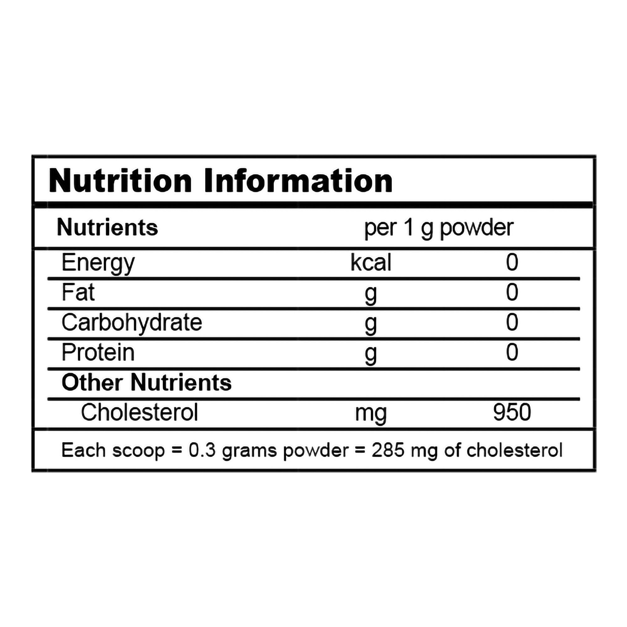Oral Supplement CholexMAX® Unflavored Powder 75 Gram Jar - image 2