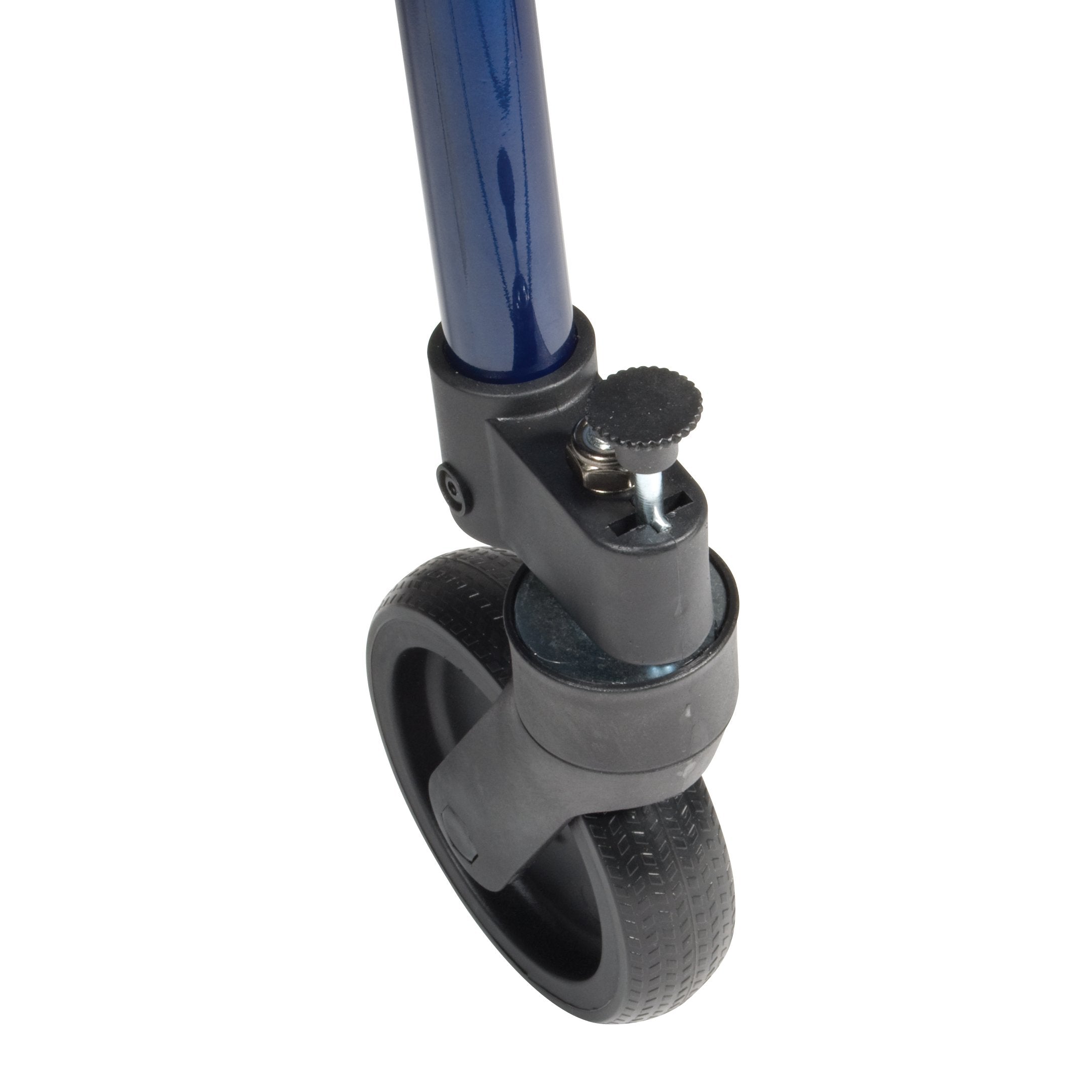 4 Wheel Rollator drive™ Clever-Lite Blue Adjustable Height / Folding Aluminum Frame - image 2