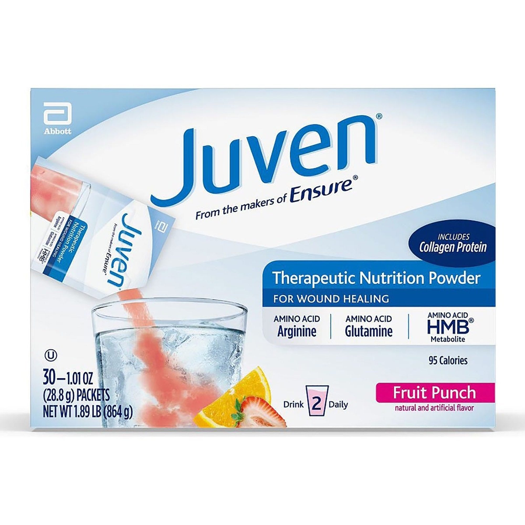 Oral Supplement Juven® Fruit Punch Flavor Powder 1.02 oz. Individual Packet - image 2