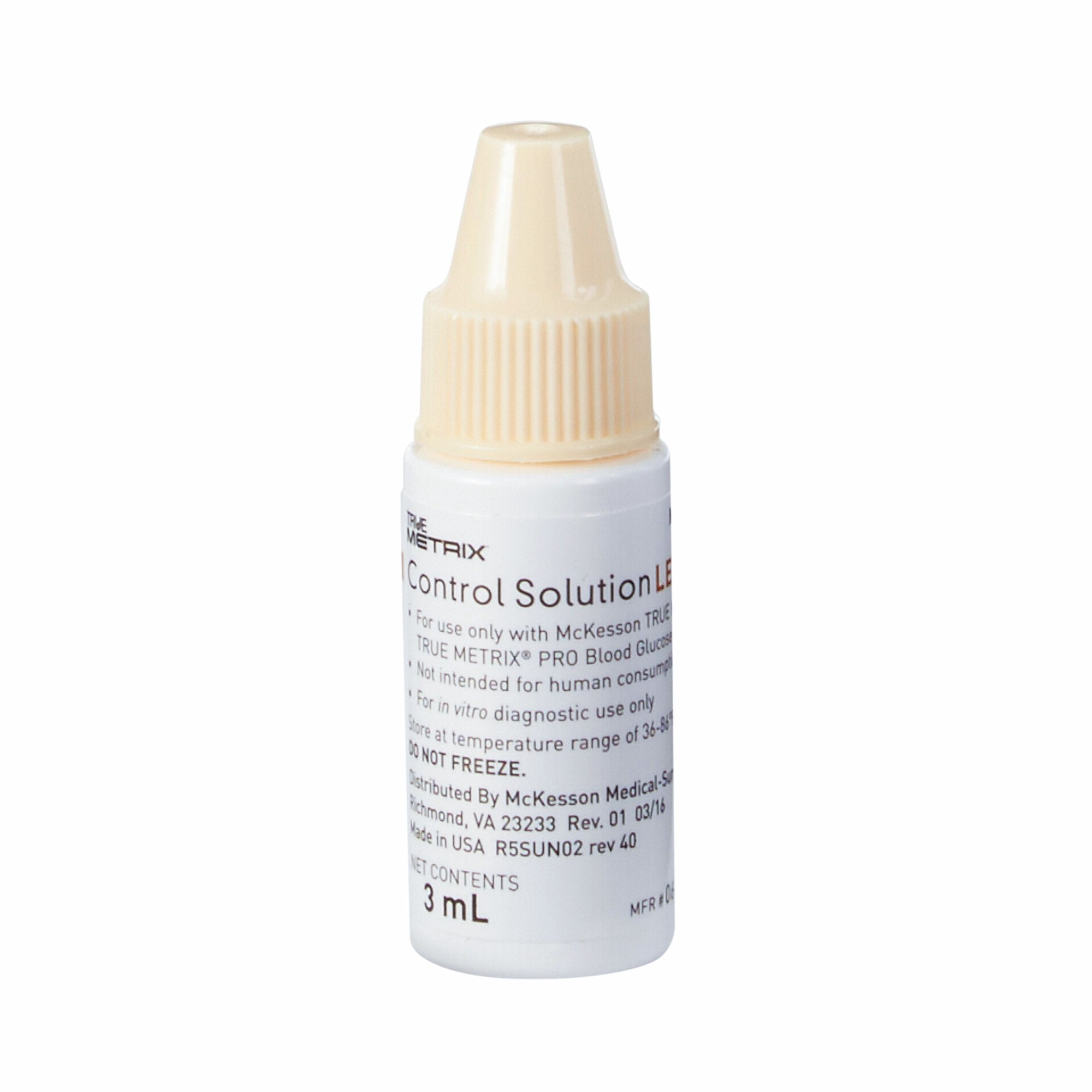 Blood Glucose Control Solution McKesson TRUE METRIX® 3 mL Level 2 - image 3