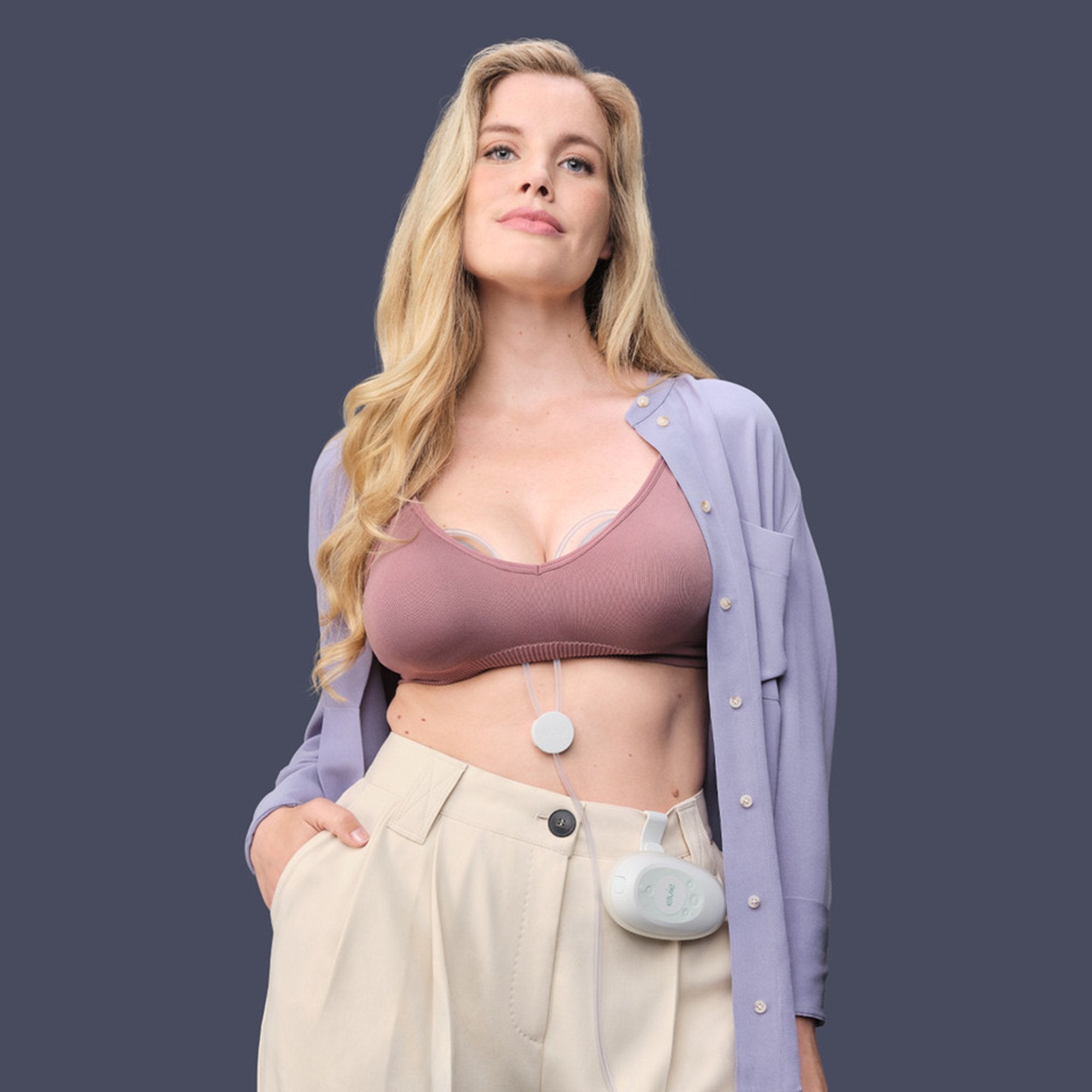 Hands Free Double Electric Breast Pump Elvie Stride 2 - image 4