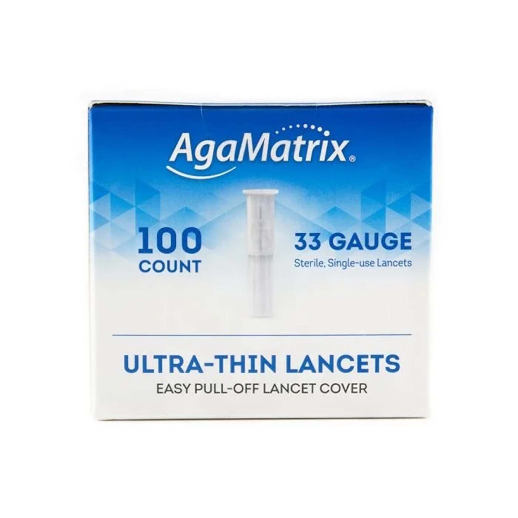 Lancet for Lancing Device Wavesense® 33 Gauge Non-Safety Twist Off Cap Finger - image 3