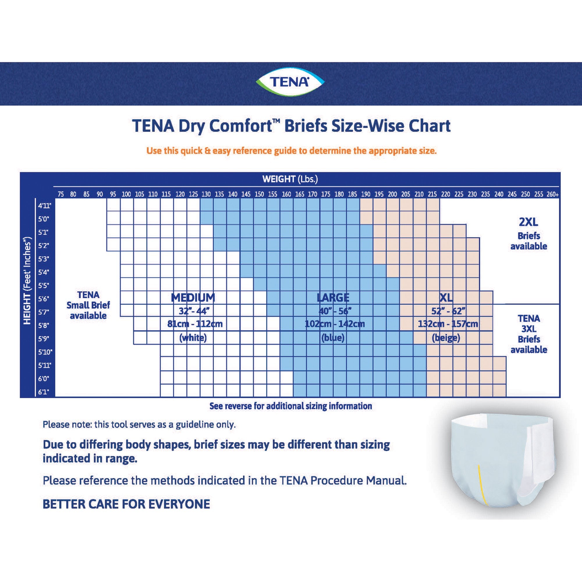 Incontinence Brief TENA Dry Comfort™ Adult Medium Unisex Disposable Moderate Absorbency - image 2