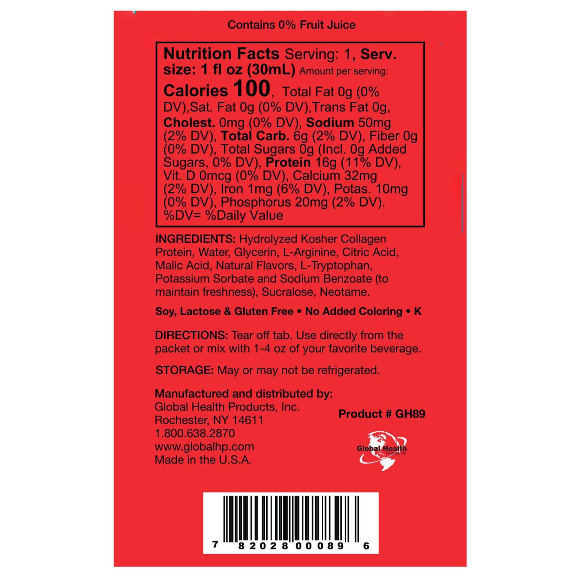 Oral Supplement LiquaCel® Apple Flavor Liquid 1 oz. Individual Packet - image 2
