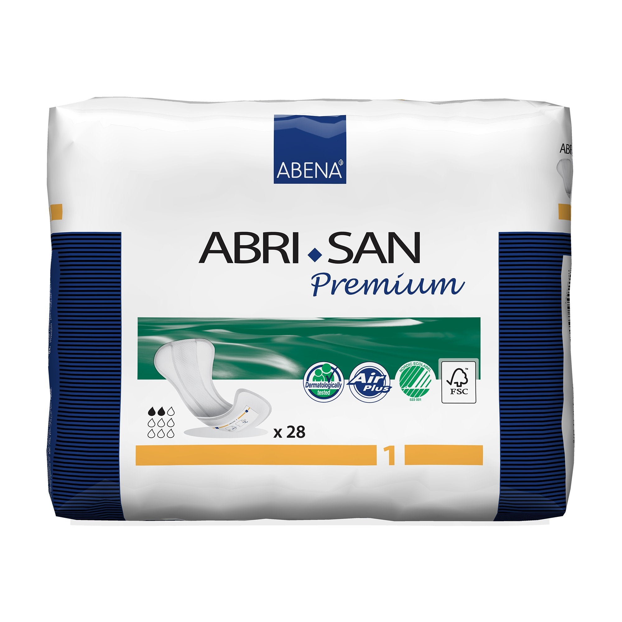Bladder Control Pad Abri-San™ Premium 9 Inch Length Light Absorbency Fluff / Polymer Core Level 1 - image 2