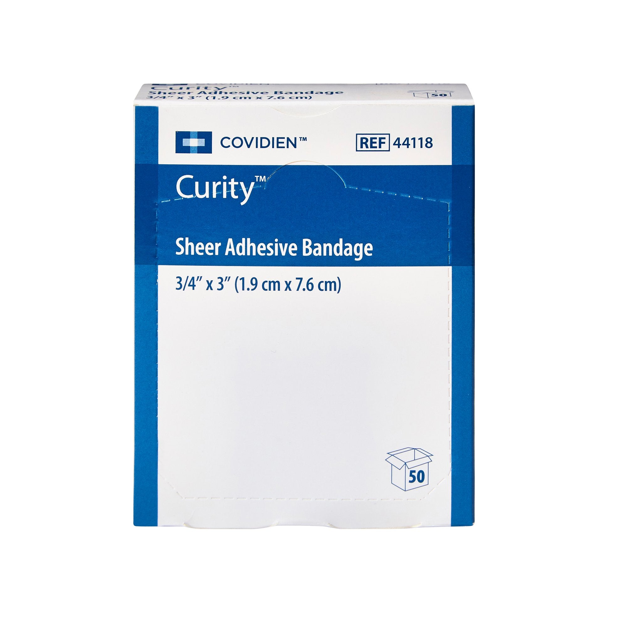 Adhesive Strip Curity™ Plastic Sheer 3/4 X 3 Inch Sterile - image 2