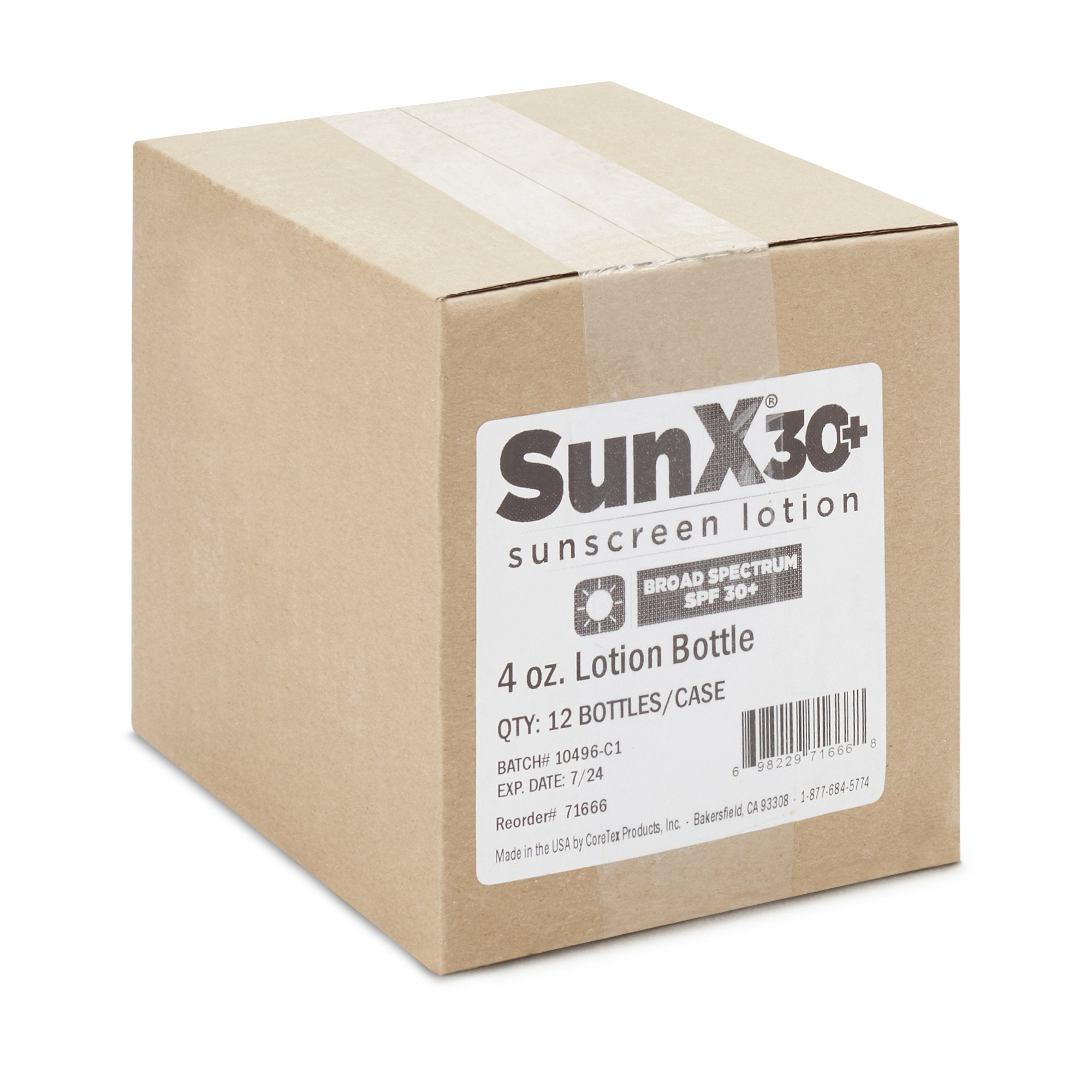 Sunscreen SunX® 30+ SPF 30 Lotion 4 oz. Bottle - image 2