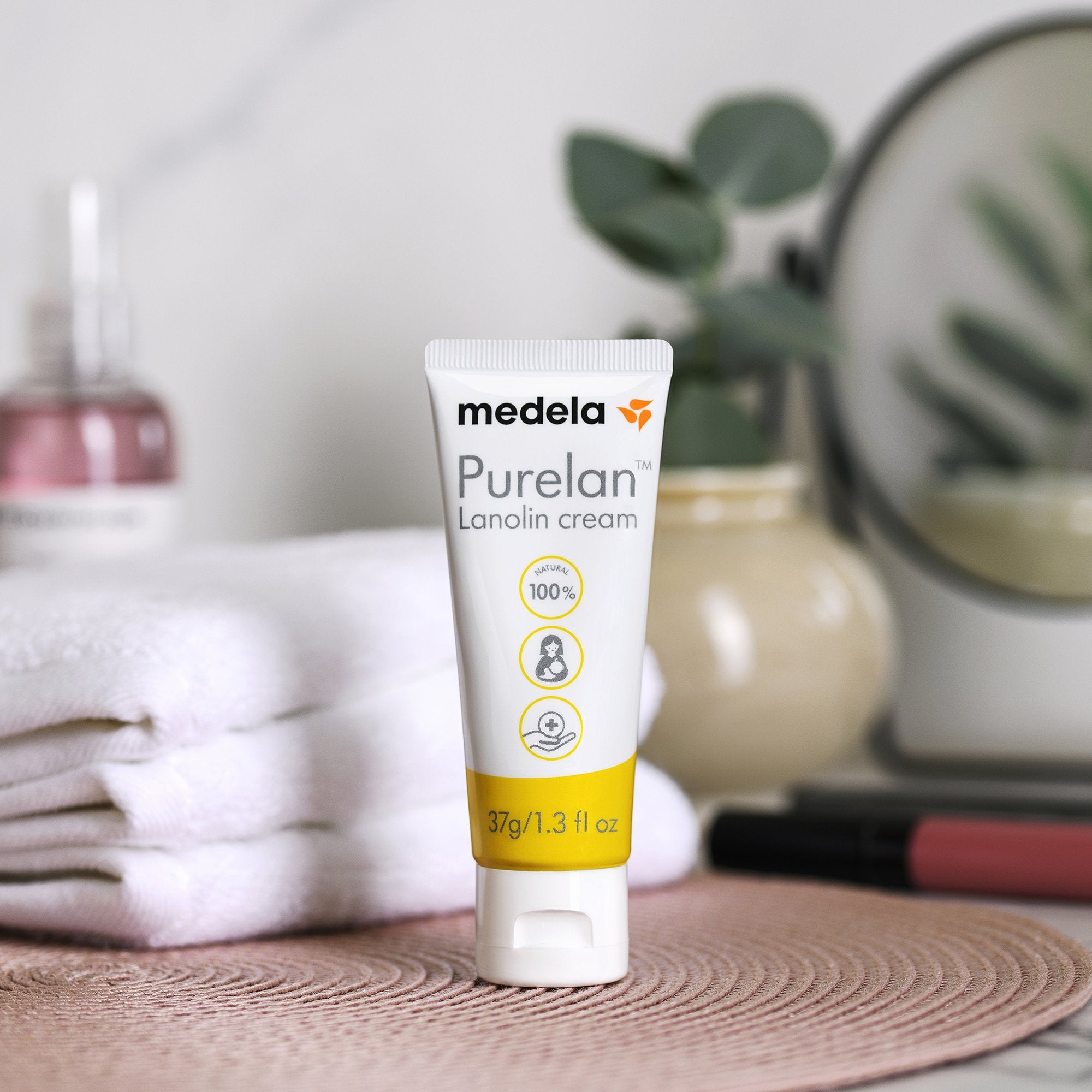 Hand and Body Moisturizer Purelan™ 1.3 oz. Tube Unscented Cream - image 6