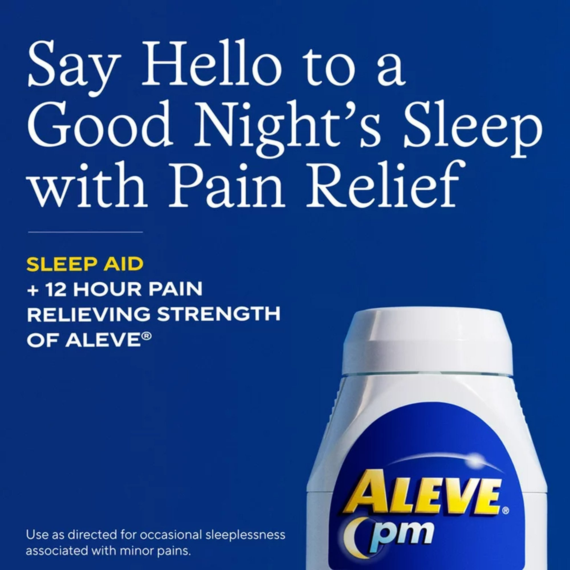 Night Time Pain Relief Aleve® PM 220 mg Strength Naproxen Sodium Capsule - image 5
