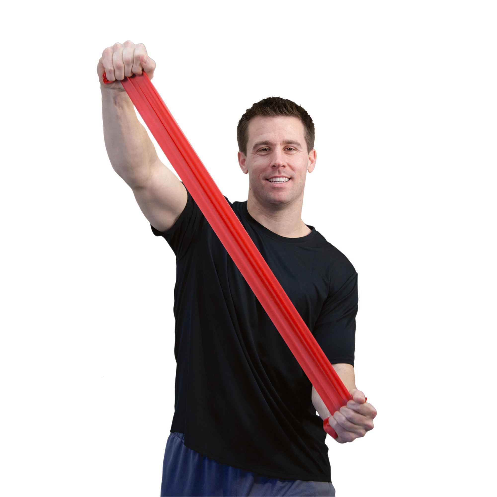 Exercise Resistance Band Sup-R Band® Red 5 Inch X 50 Yard Light Resistance - image 2