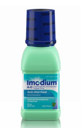 Imodium® A-D Loperamide HCl 1 mg Anti-Diarrheal Oral Solution Mint