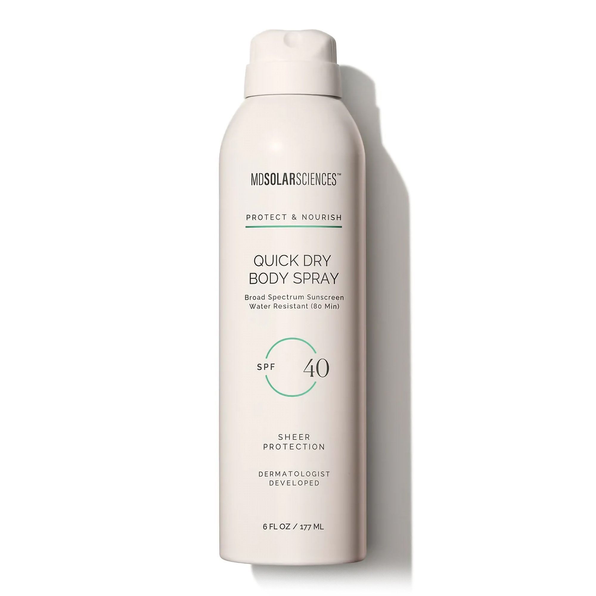 Sunscreen MDSolarSciences® Quick Dry Body Spray SPF 40 Liquid 6 oz. Pump Bottle