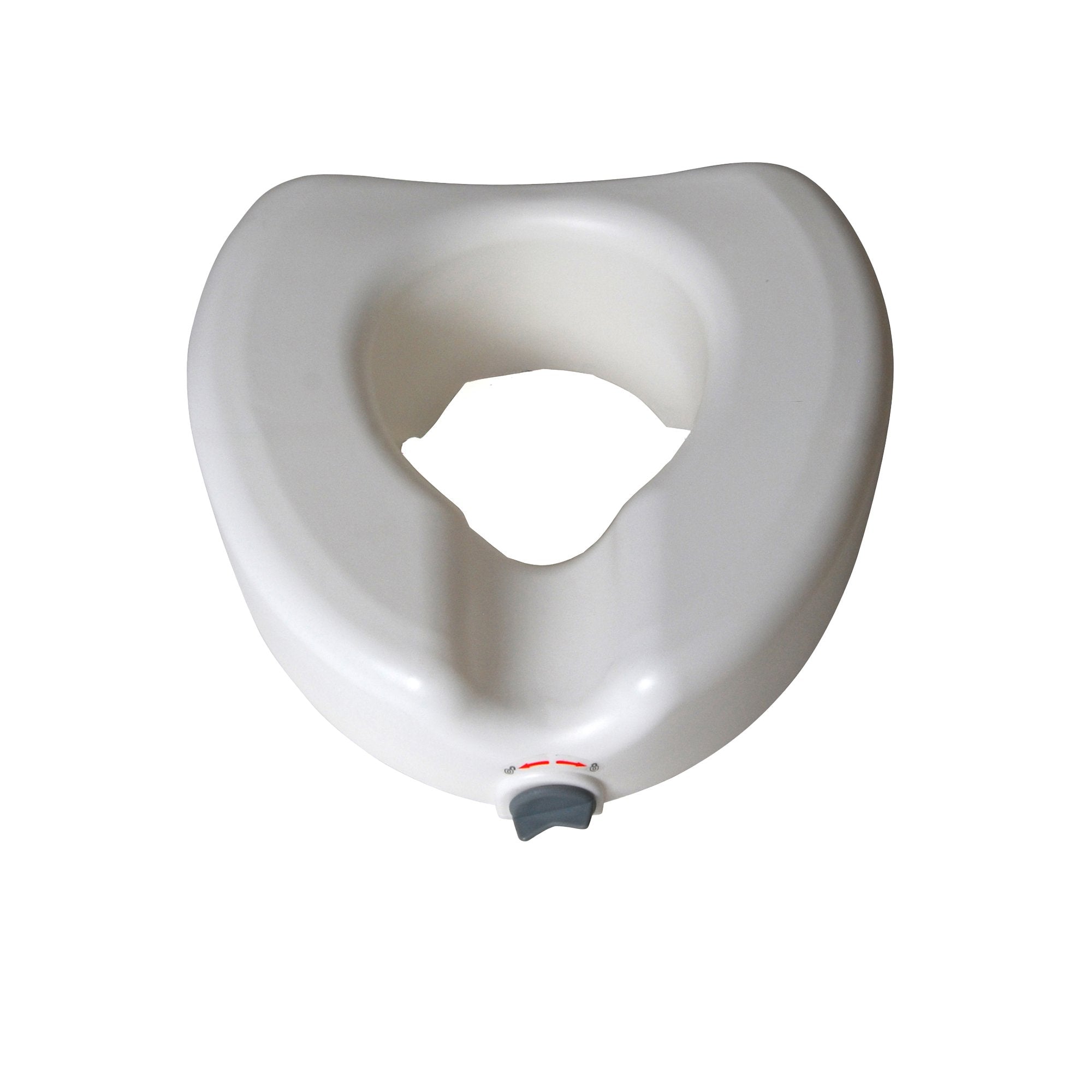 Raised Toilet Seat drive™ Premium 4-1/2 Inch Height Elongated 300 lbs. Weight Capacity
