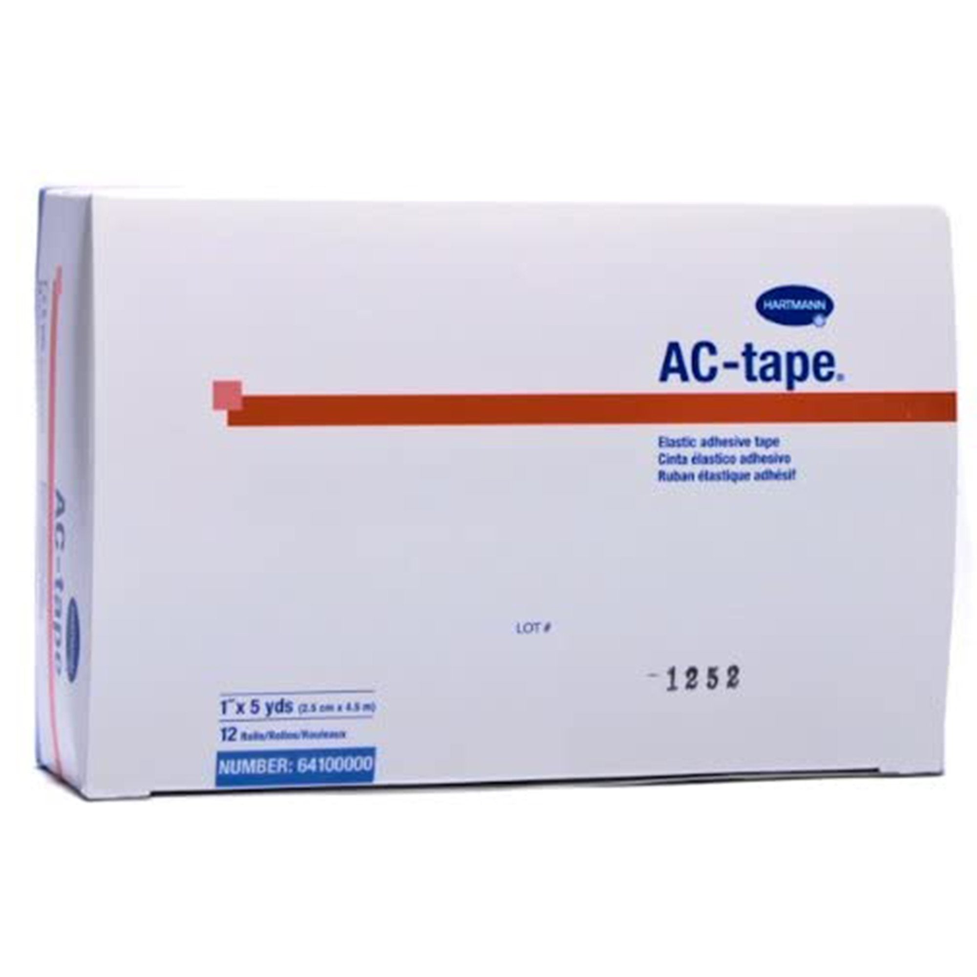 Athletic Tape AC-tape® Tan 1 Inch X 5 Yard Cotton NonSterile - image 5