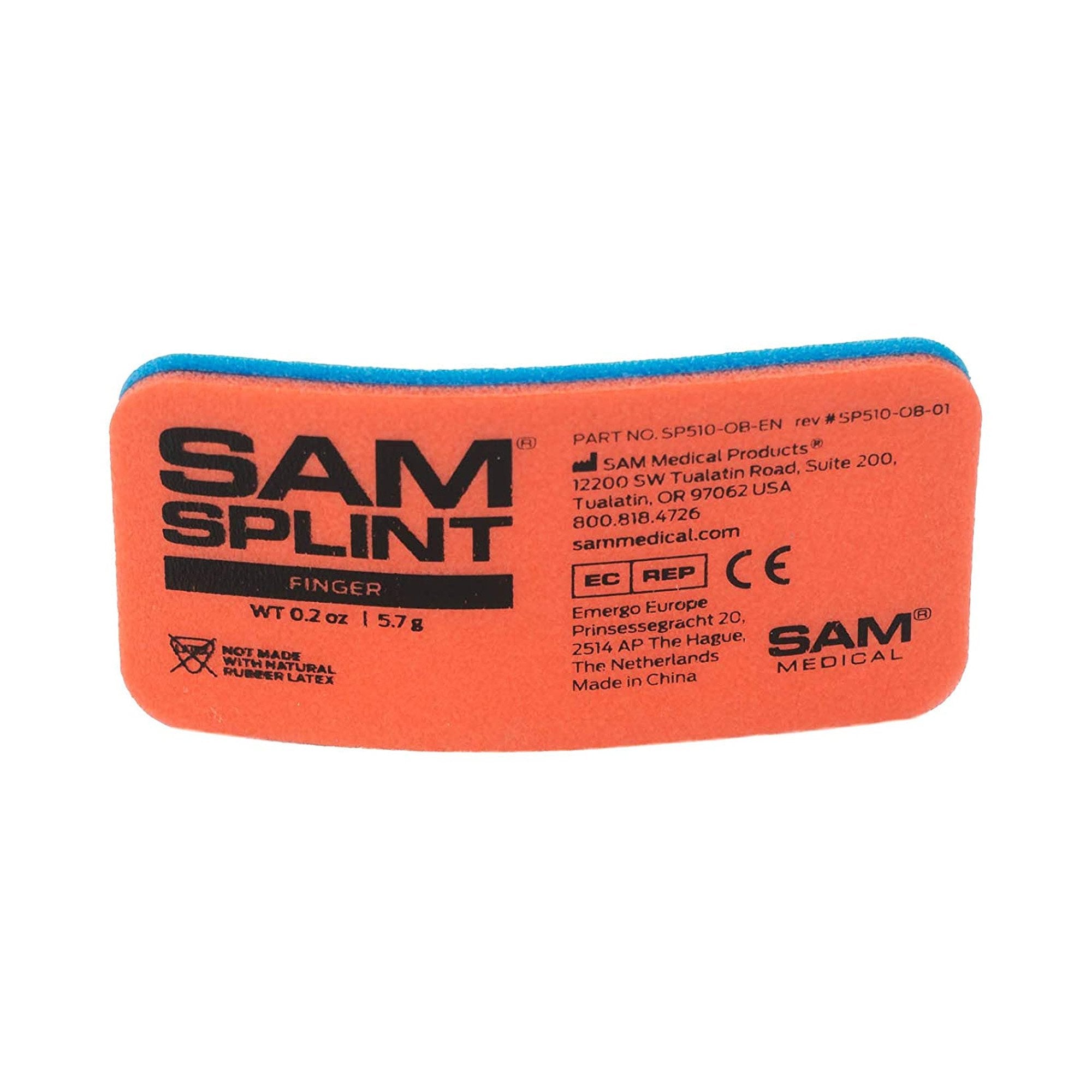 Finger Splint Sam® Blue / Orange - image 3