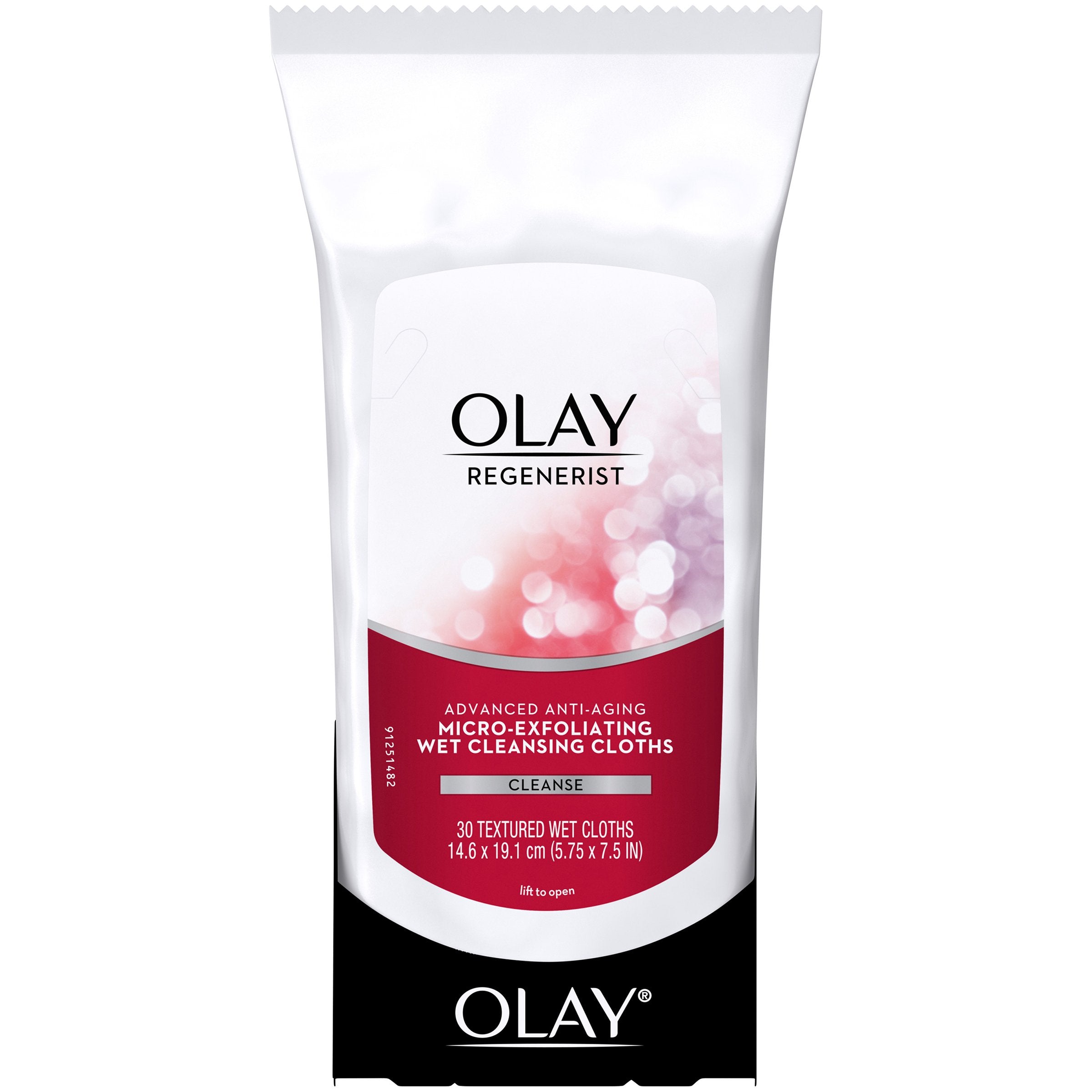 Facial Cleanser Olay® Regenerist® Wipe Soft Pack Scented