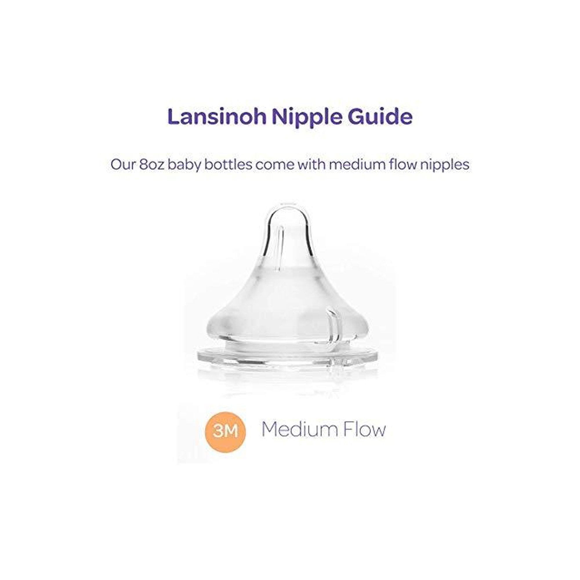 Baby Bottle Lansinoh® 8 oz. Polypropylene Clear - image 4