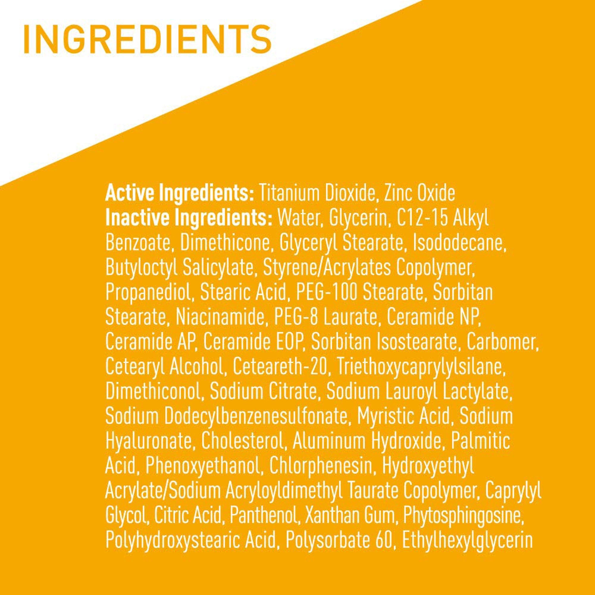Sunscreen CeraVe® Hydrating Mineral Sunscreen Face SPF 30 Lotion 2.5 oz. Tube - image 5