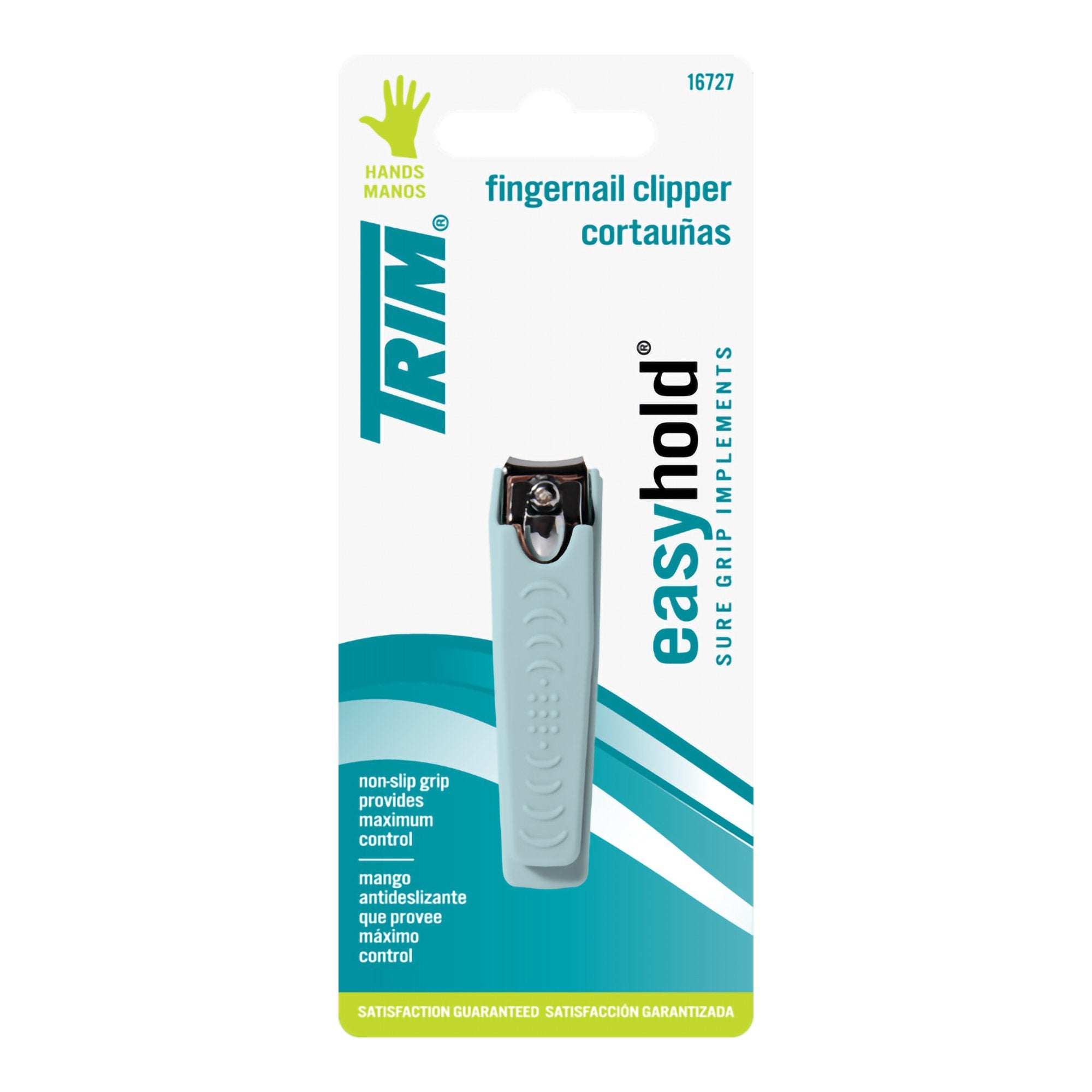 Fingernail Clippers Easy Hold™ Thumb Squeeze Lever