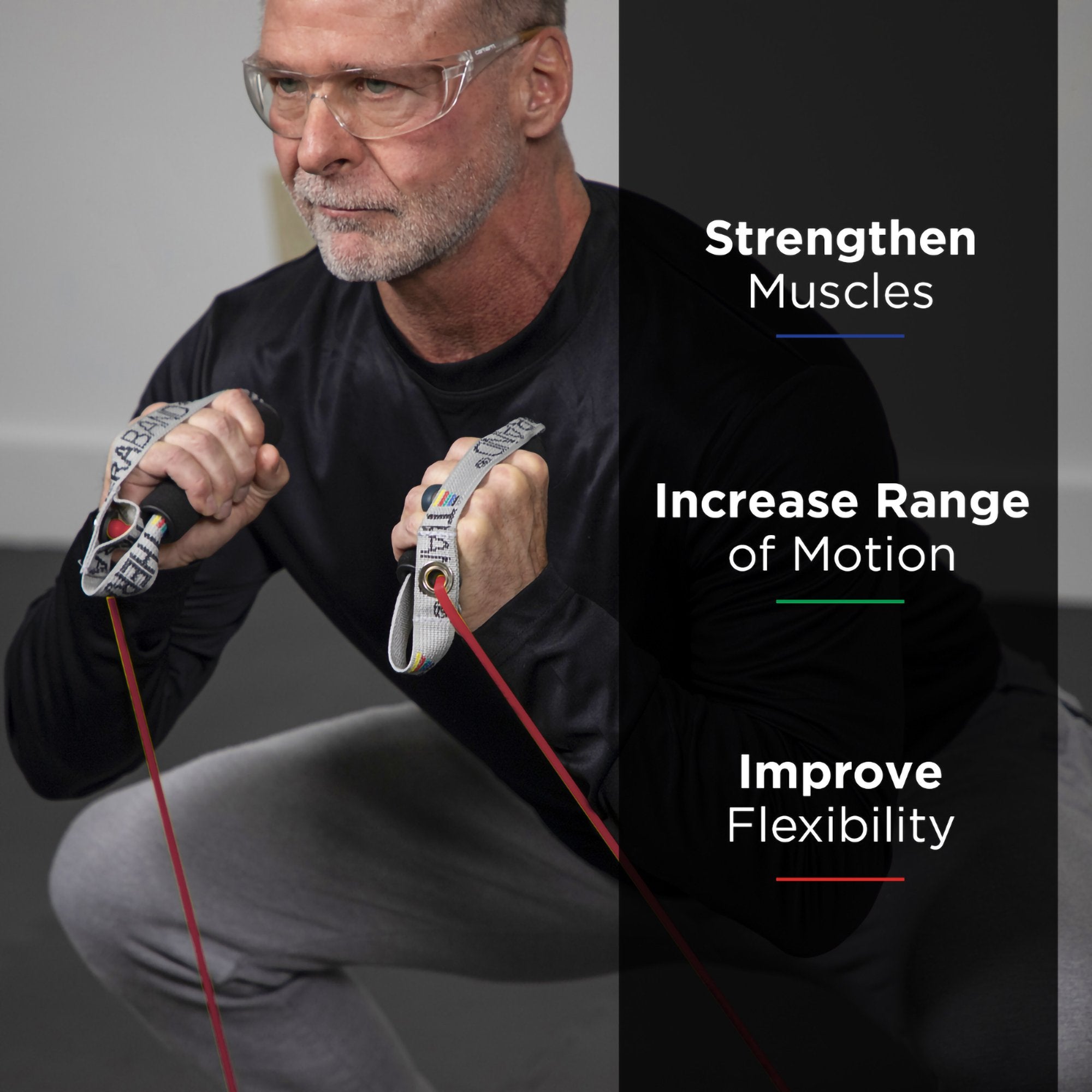 Exercise Resistance Tubing TheraBand® Red 100 Foot Length Medium Resistance - image 5