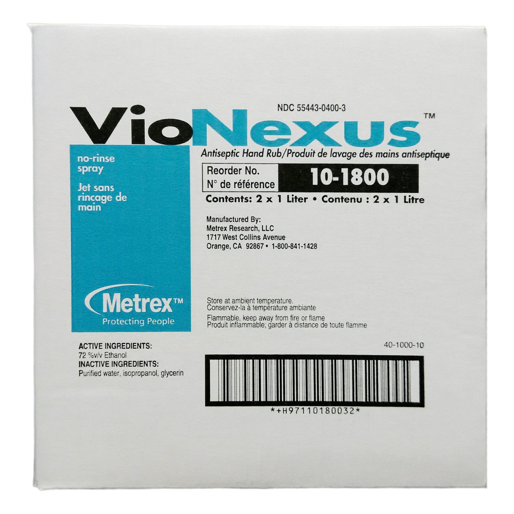 Hand Sanitizer VioNexus™ 1,000 mL Ethyl Alcohol Liquid Pump Bottle - image 2