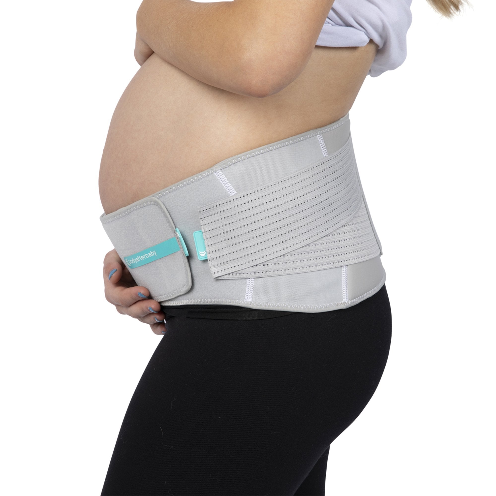 Maternity Support Belt NINER Premium Medium Hook and Loop Closure 32 to 40 Inch Under Belly Circumference / 4 to 8 Pre-Pregnancy Pant Size Adult - image 7