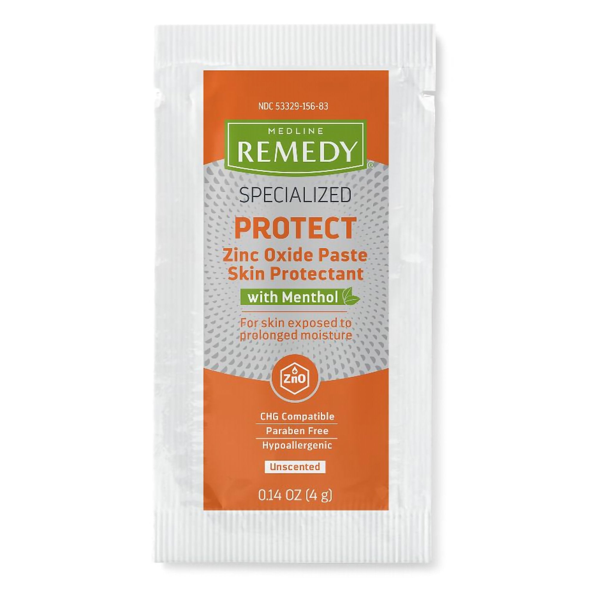 Skin Protectant Medline Remedy® Specialized Protect 4 Gram Individual Packet Unscented Paste CHG Compatible - image 4