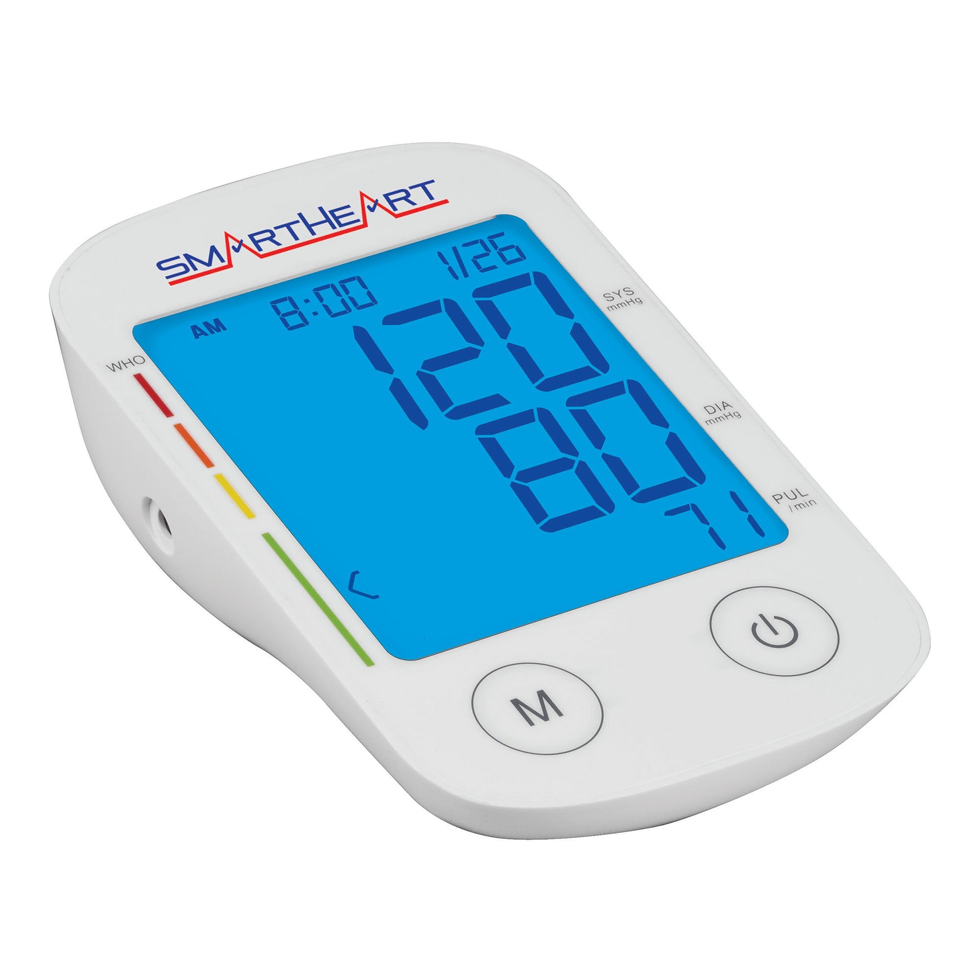 Home Automatic Digital Blood Pressure Monitor Veridian Multiple Sizes Nylon Cuff 22–30 cm to 30–42 cm Desk Model - image 6
