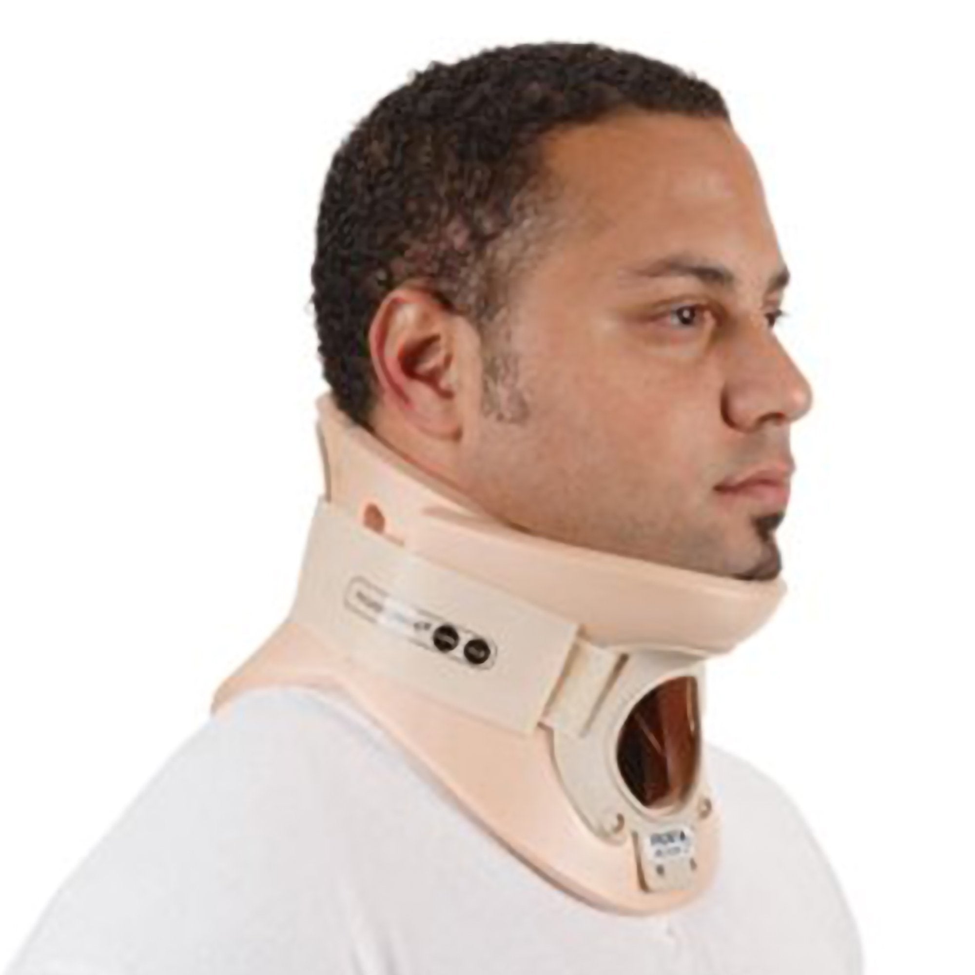 Rigid Cervical Collar Ossur® Philadelphia® Preformed Adult Medium Two-Piece / Trachea Opening 3-1/4 Inch Height 13 to 16 Inch Neck Circumference - image 5