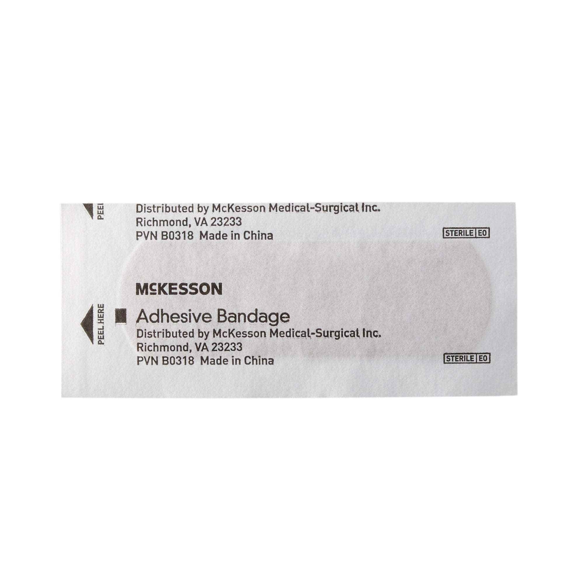 Adhesive Strip McKesson Plastic Tan 1 X 3 Inch Sterile - image 3