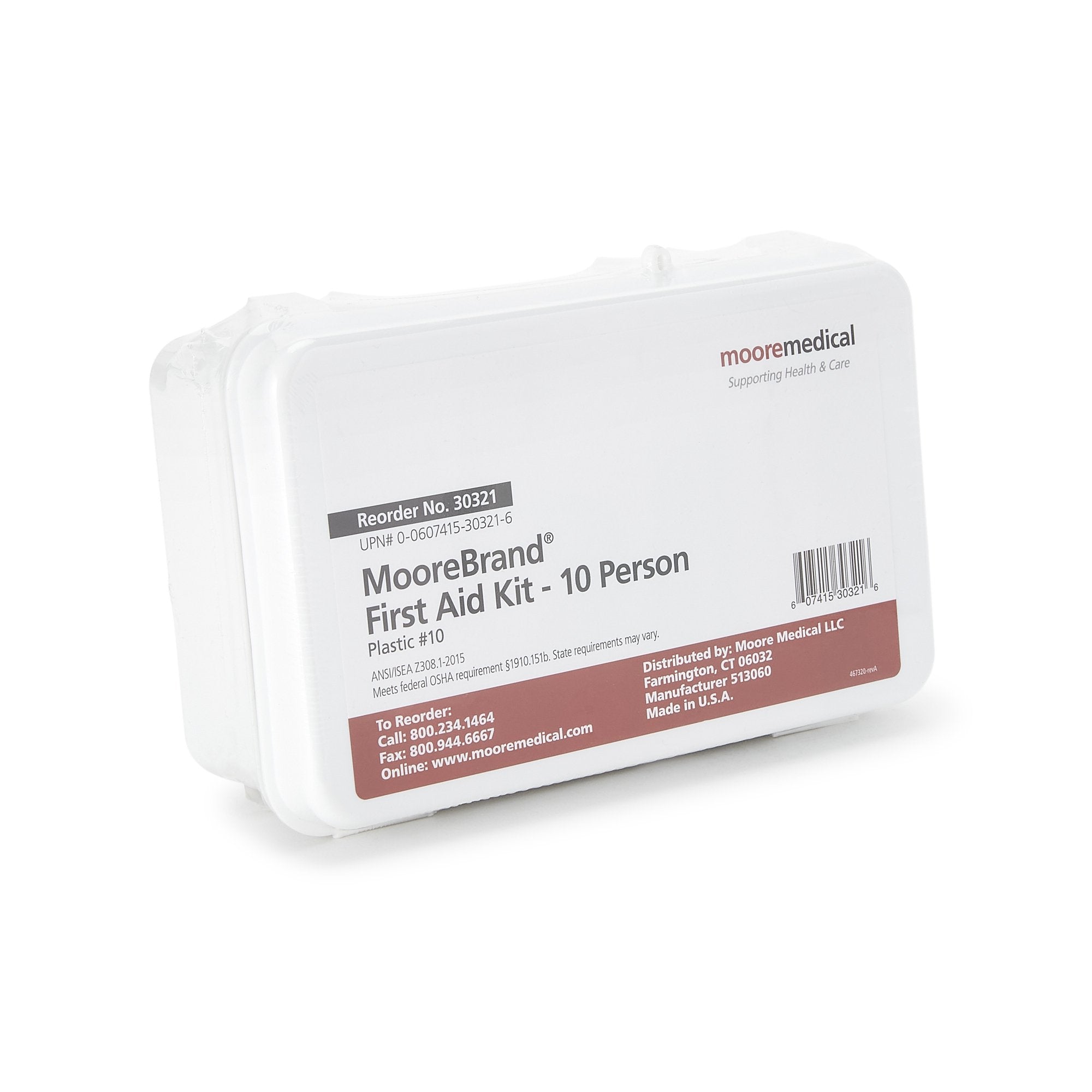 First Aid Kit McKesson 10 Person Plastic Case - image 4