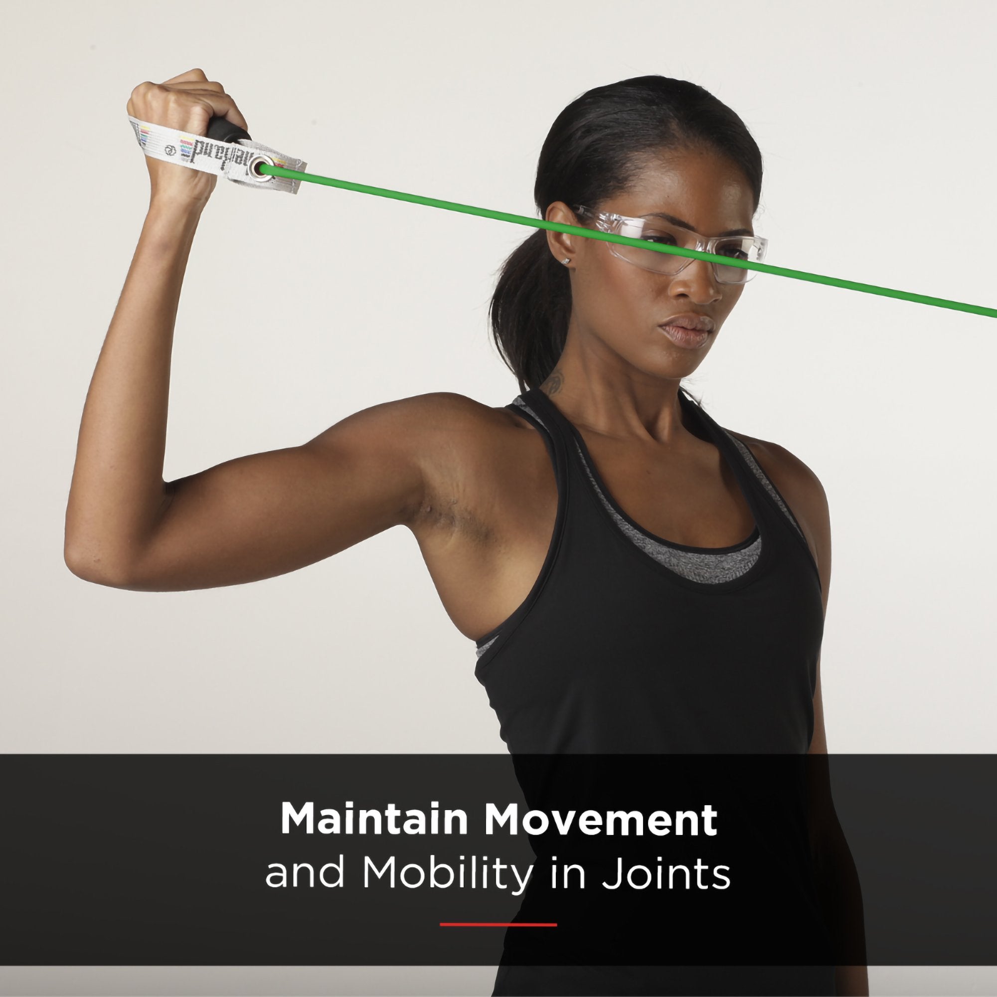 Exercise Resistance Tubing TheraBand® Green 100 Foot Length Medium Heavy Resistance - image 4