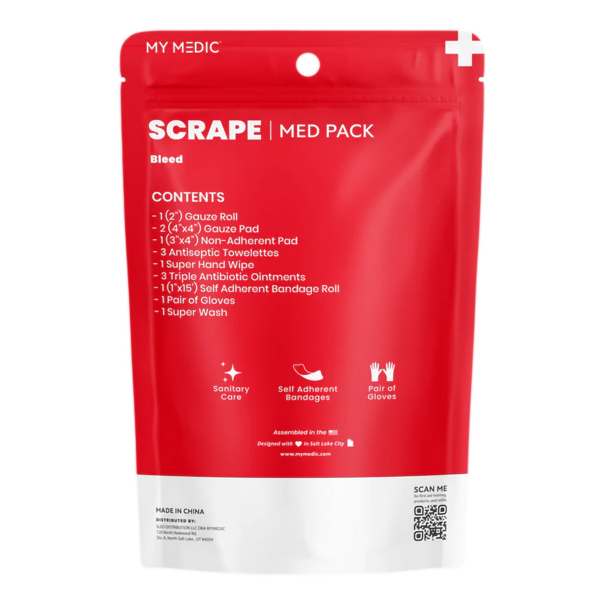 First Aid Medical Pack My Medic™ MED PACKS Scrape Pouch - image 2