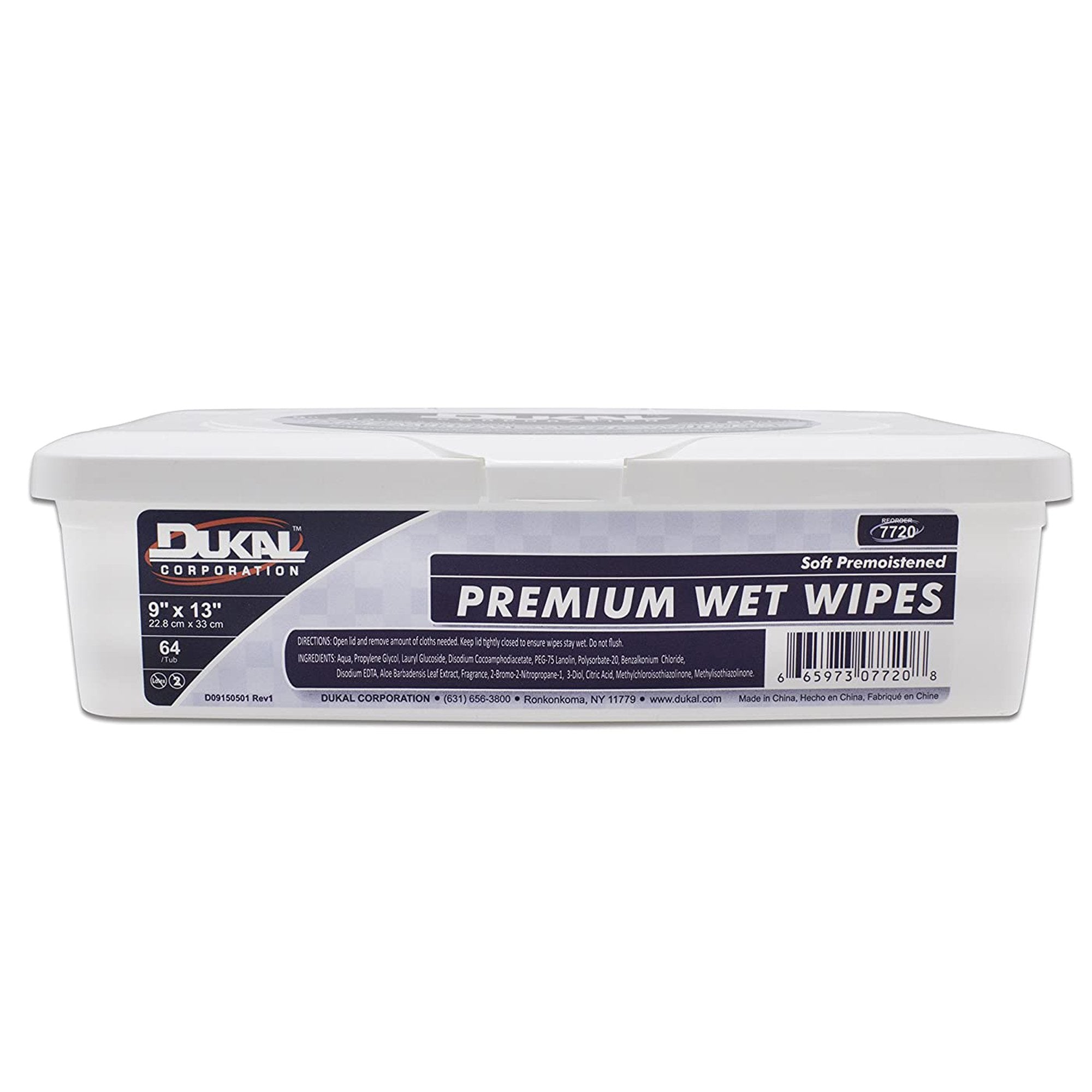 Dukal™ Premium Personal Wipe