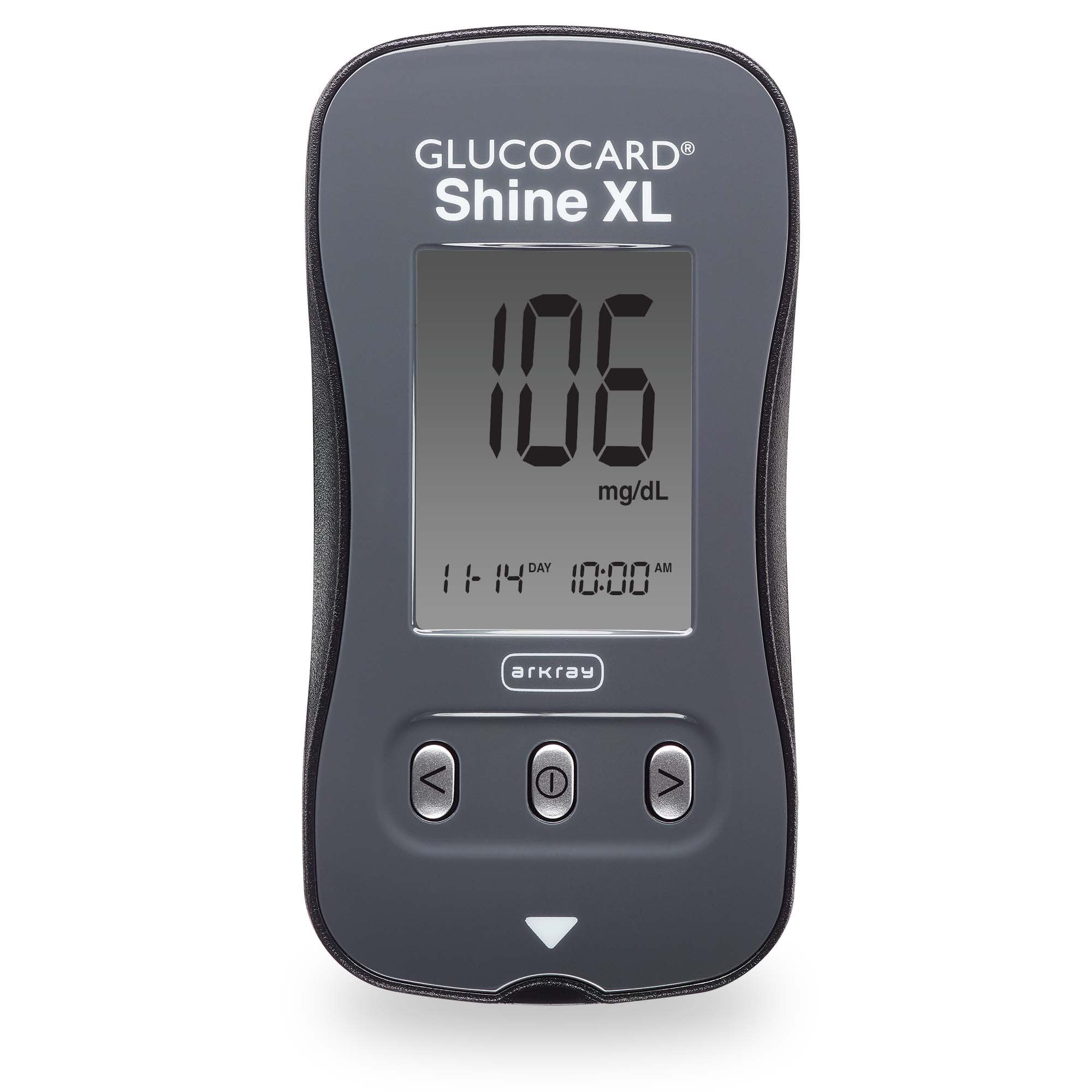 Blood Glucose Meter Glucocard® Shine 5 Second Results Stores up to 250 Results No Coding Required - image 3