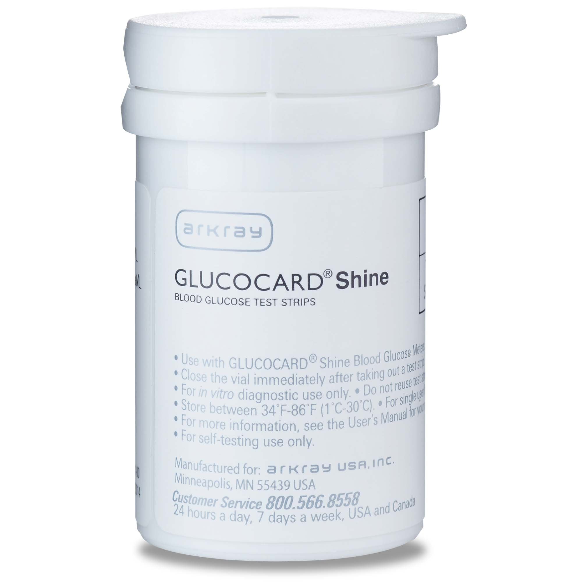 Blood Glucose Test Strips Glucocard® Shine 50 Strips per Pack For Glucocard Blood Glucose Monitoring Meter - image 2