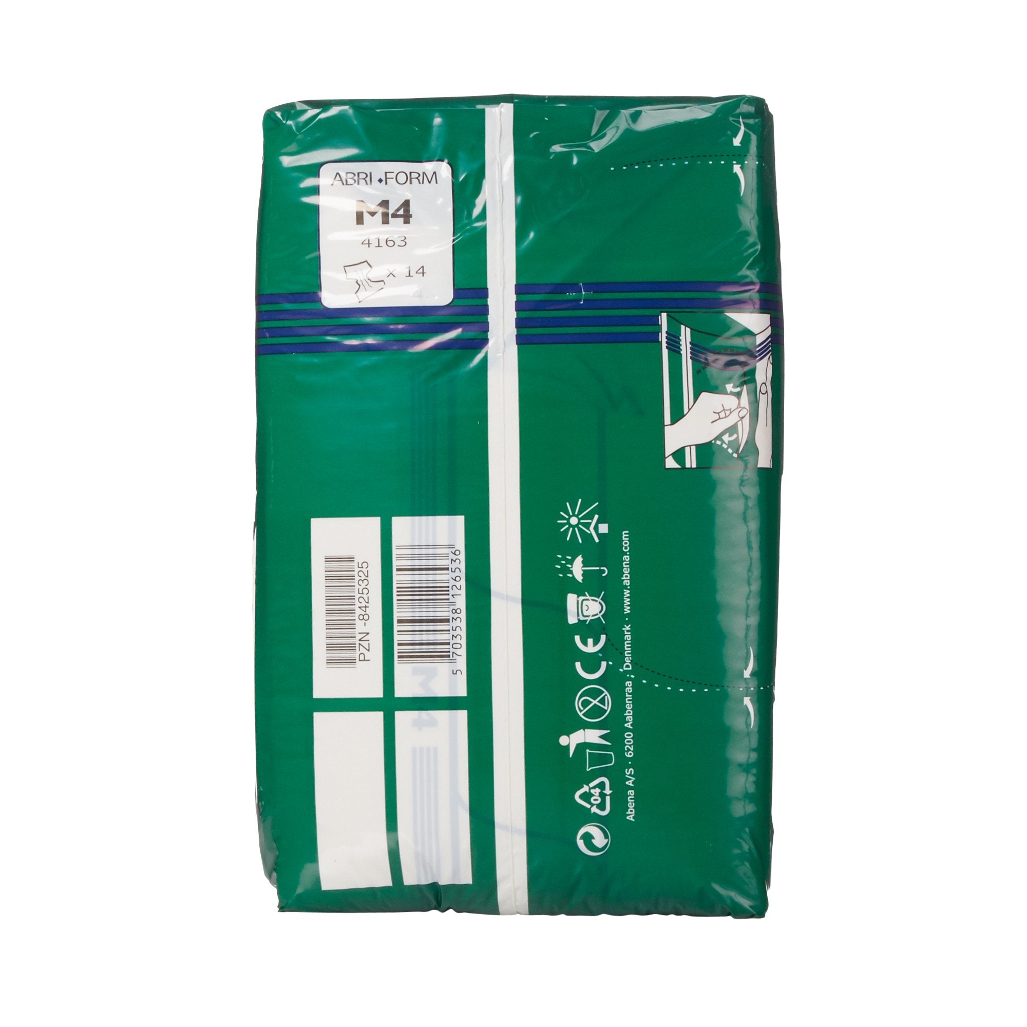Incontinence Brief Abri-Form™ Comfort M4 Adult Medium Unisex Disposable Heavy Absorbency - image 4