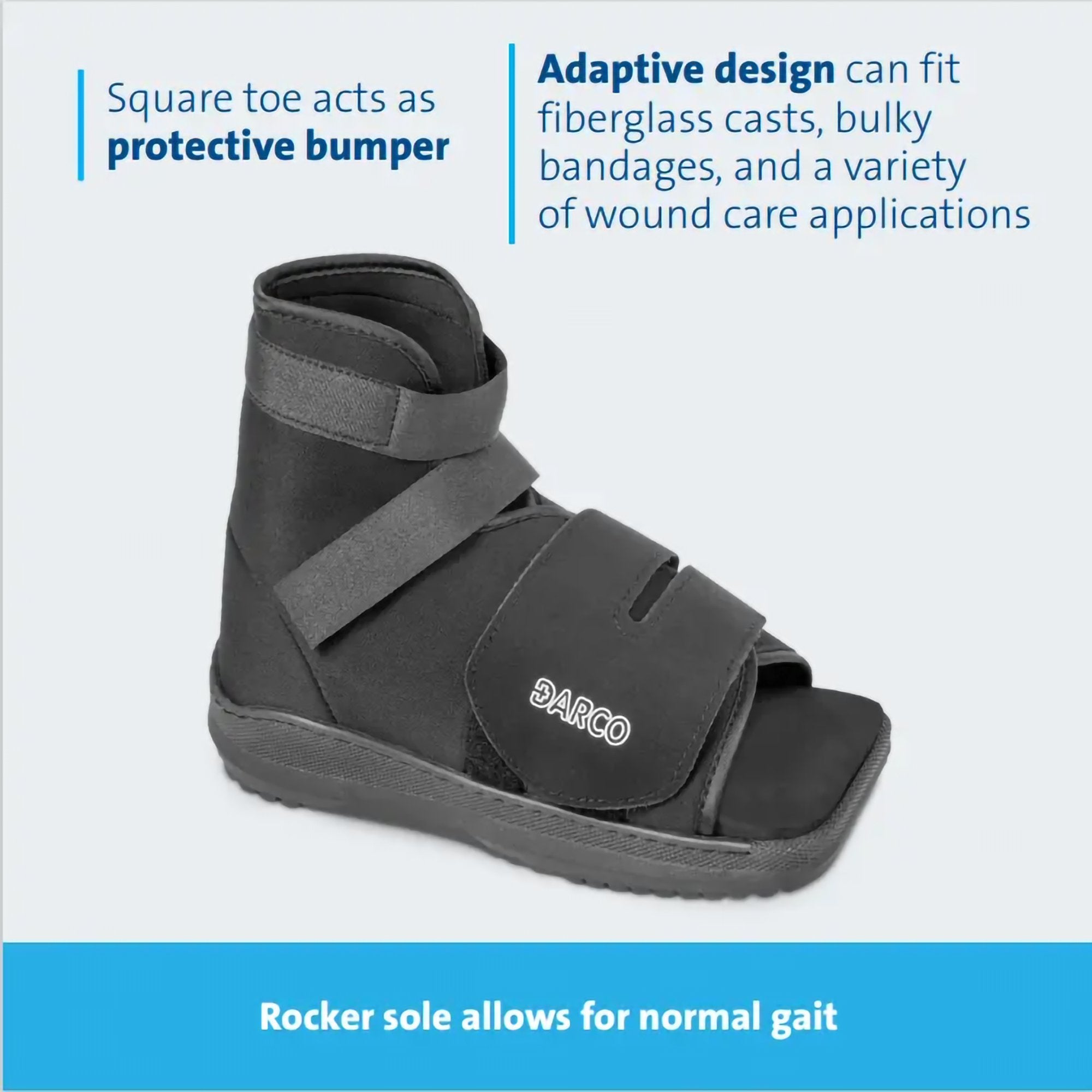 Cast Boot SlimLine™ Large Unisex Black - image 6