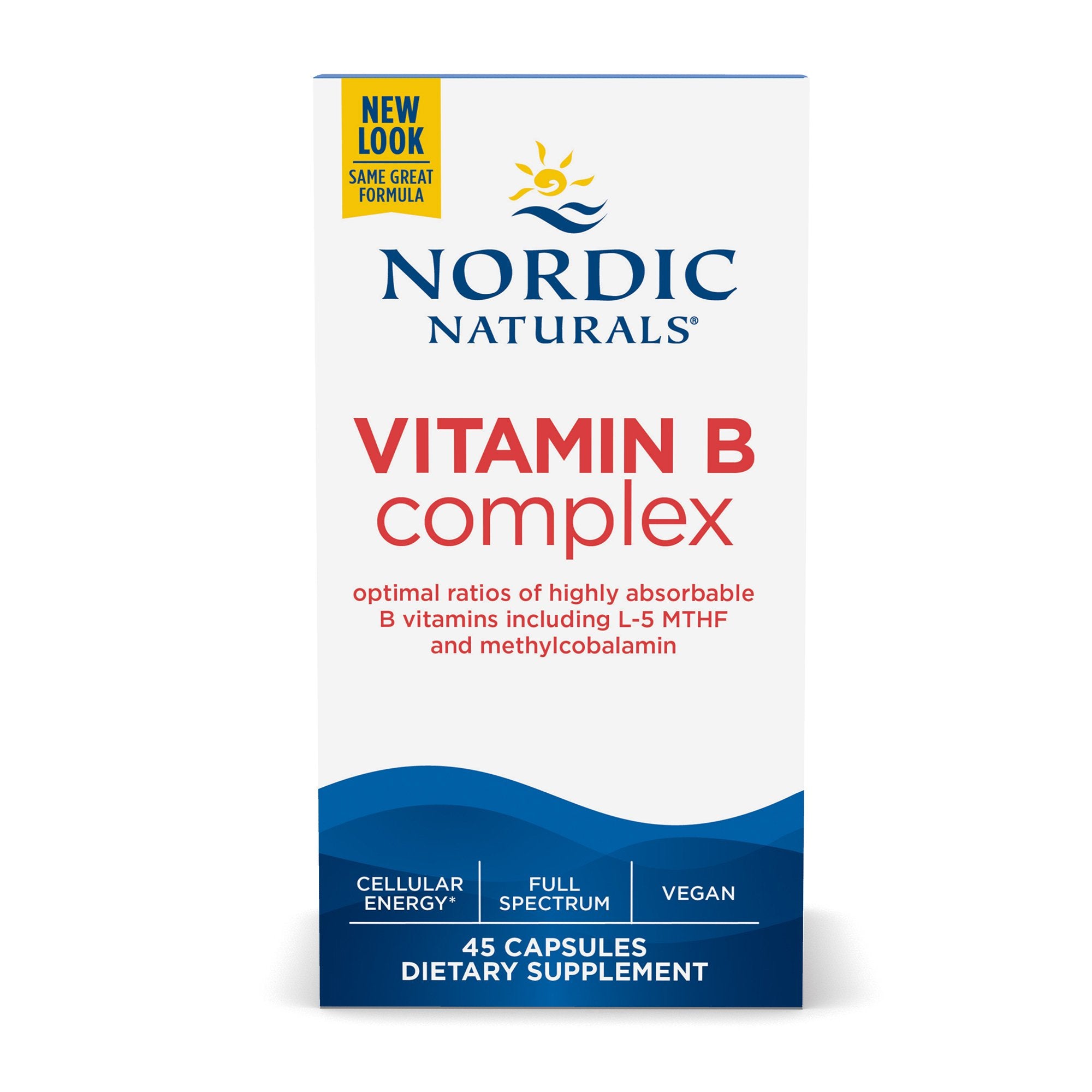 Dietary Supplement Nordic Naturals® Vitamin B Complex Vitamin B1 37 mg Strength Capsule 45 per Bottle - image 5