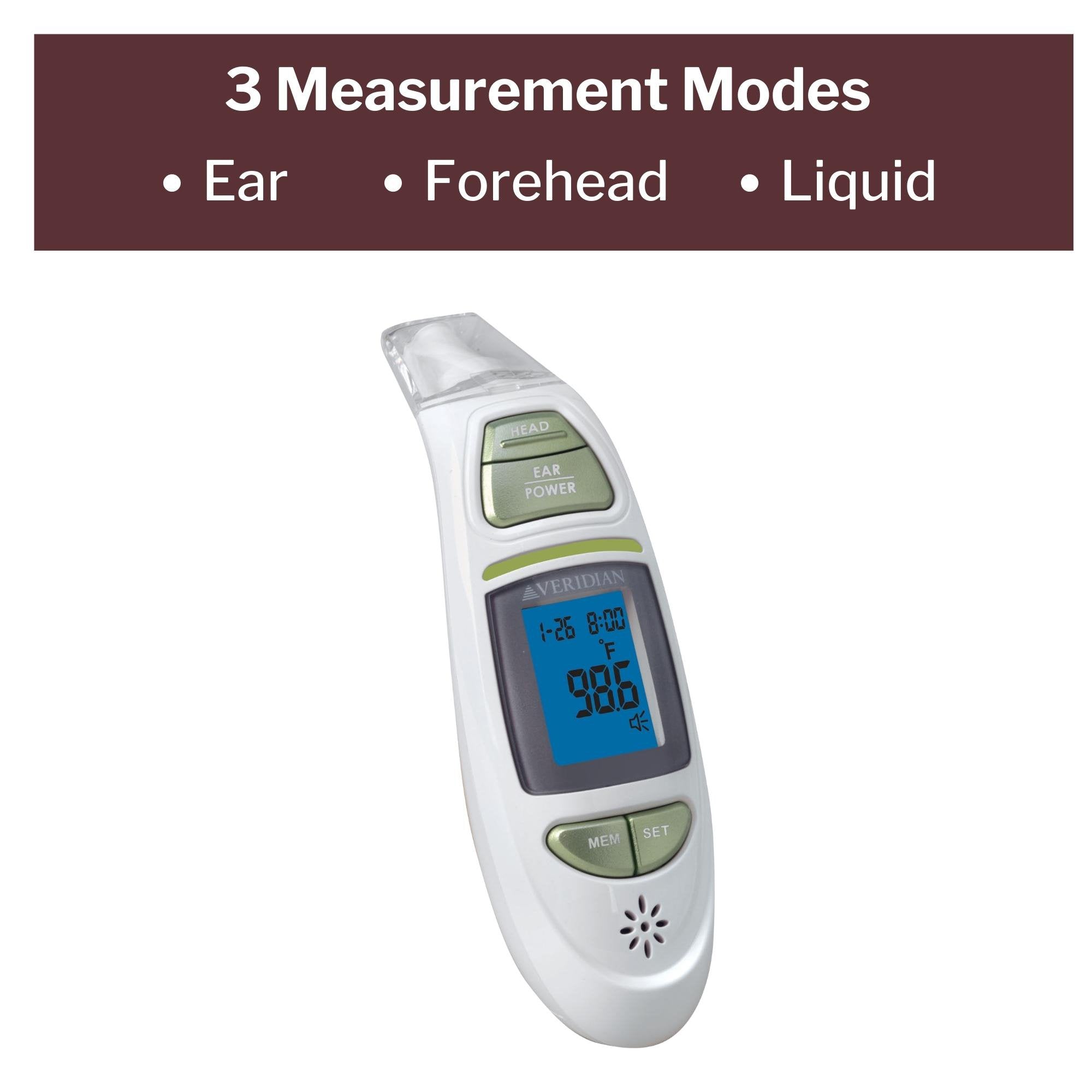 Non-Contact Skin Surface Thermometer Veridian Infrared Skin Probe Handheld - image 10