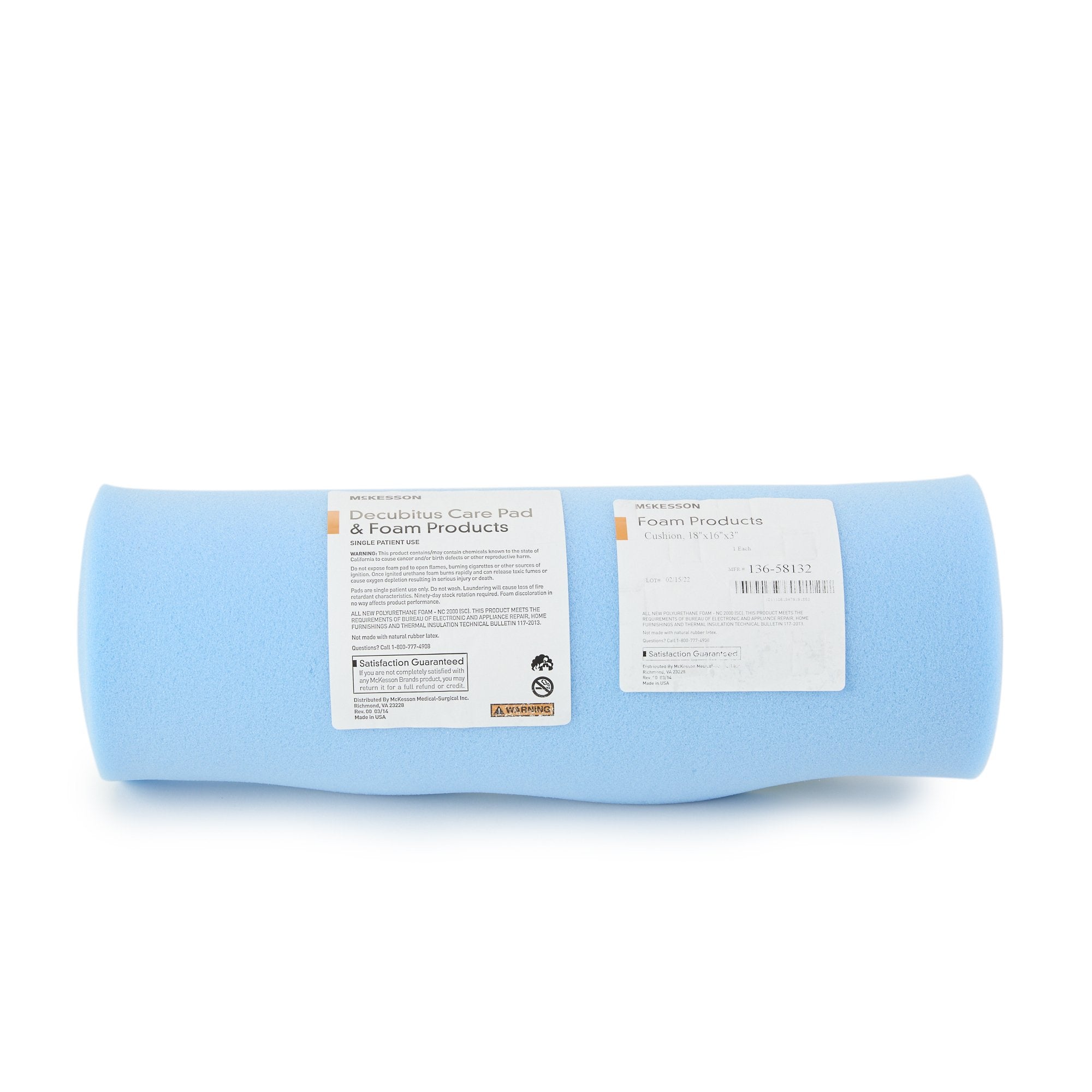 Seat Cushion McKesson 18 W X 16 L X 3 D Inch Convoluted Foam - image 3