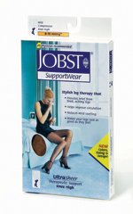Compression Stocking Jobst® Ultrasheer Knee High Small Natural Closed Toe